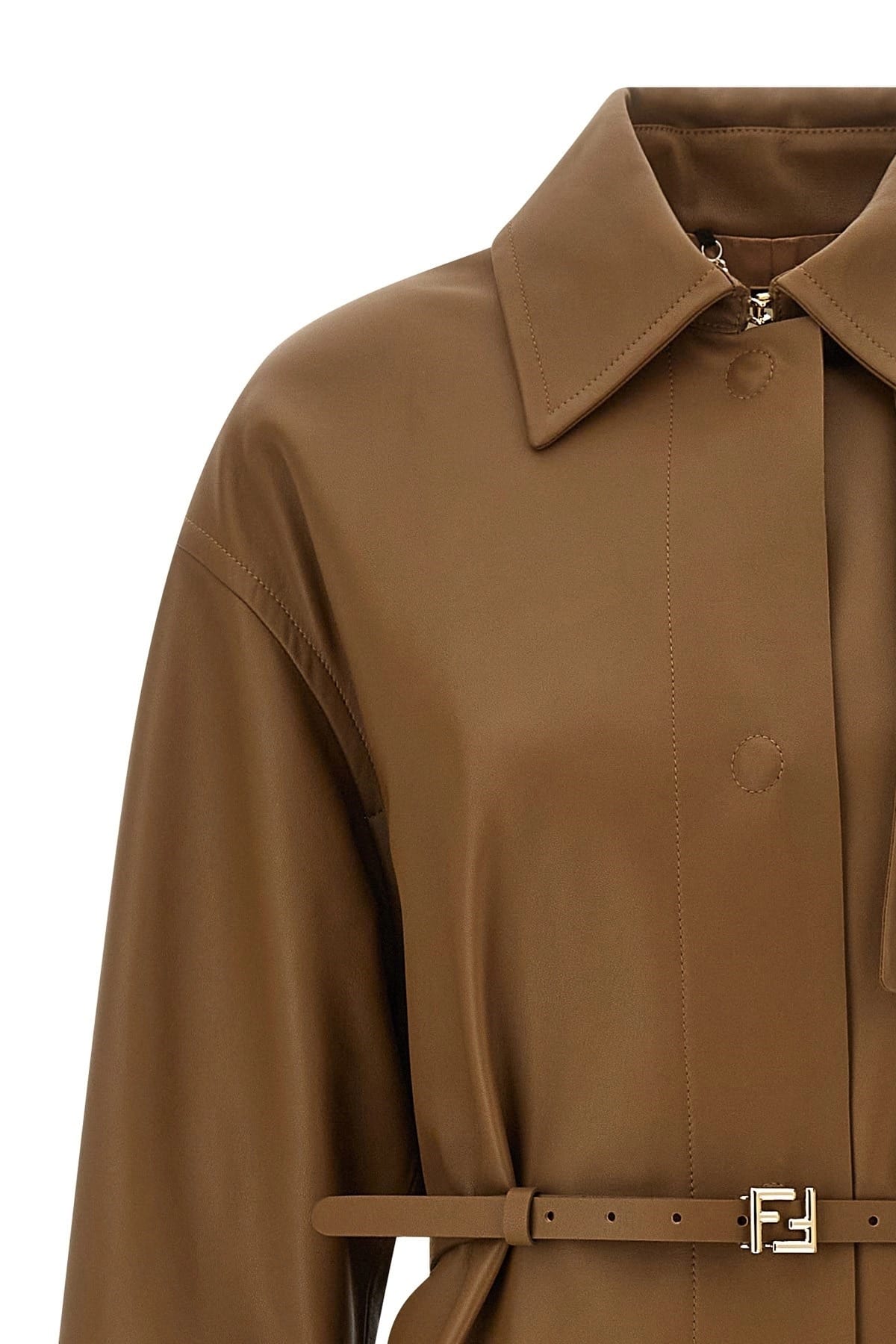 Fendi Fendi Nappa Trench Coat