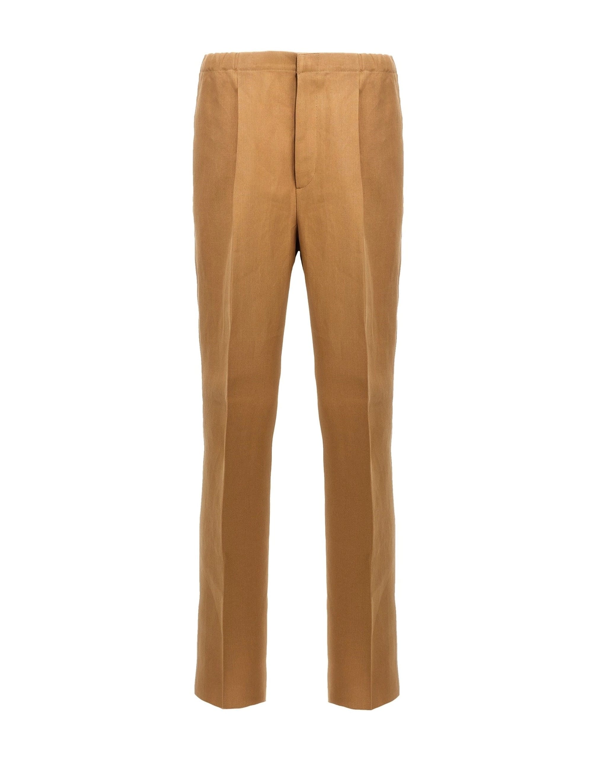 Pantaloni in tela Paper Canvas Fendi