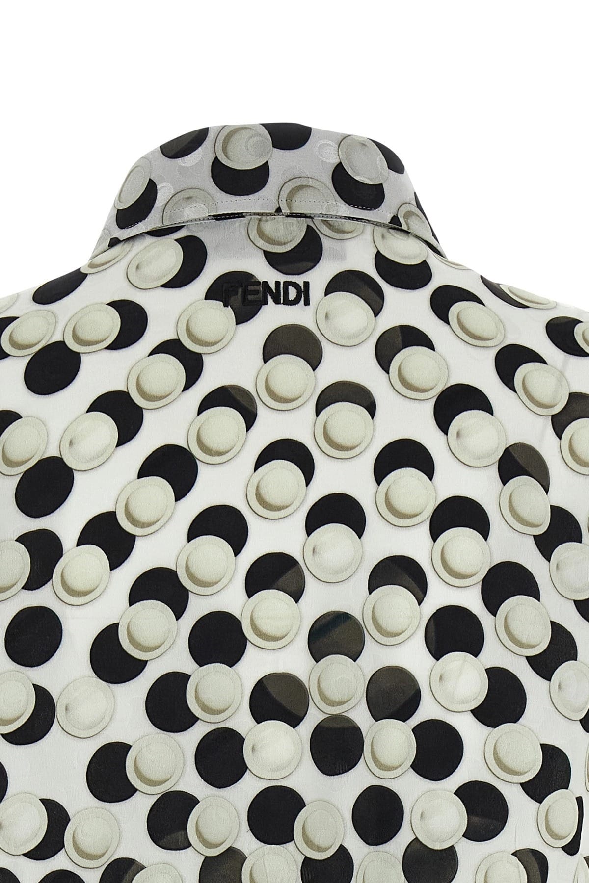 Fendi Fendi Polka Dot Crop Top