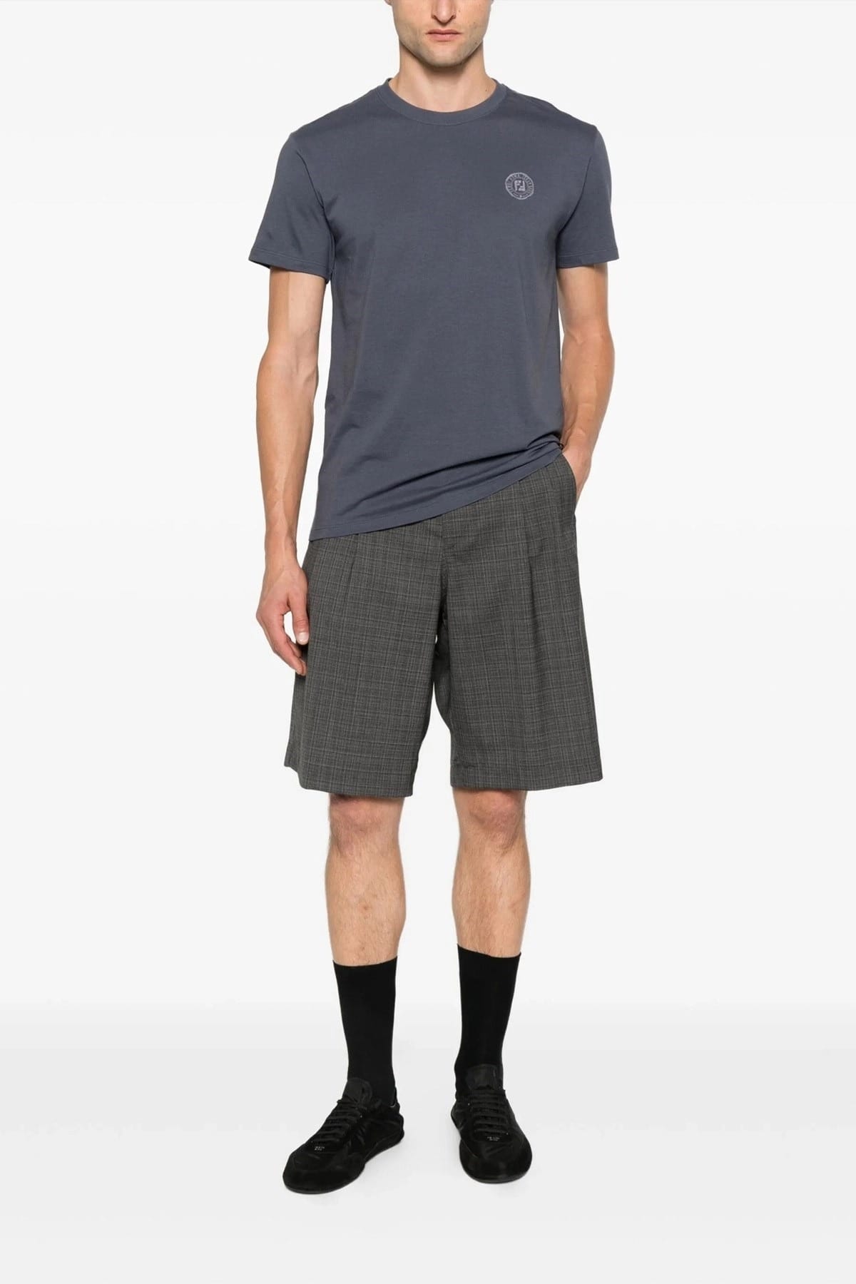 Fendi ポストカード Tシャツ - alternate view