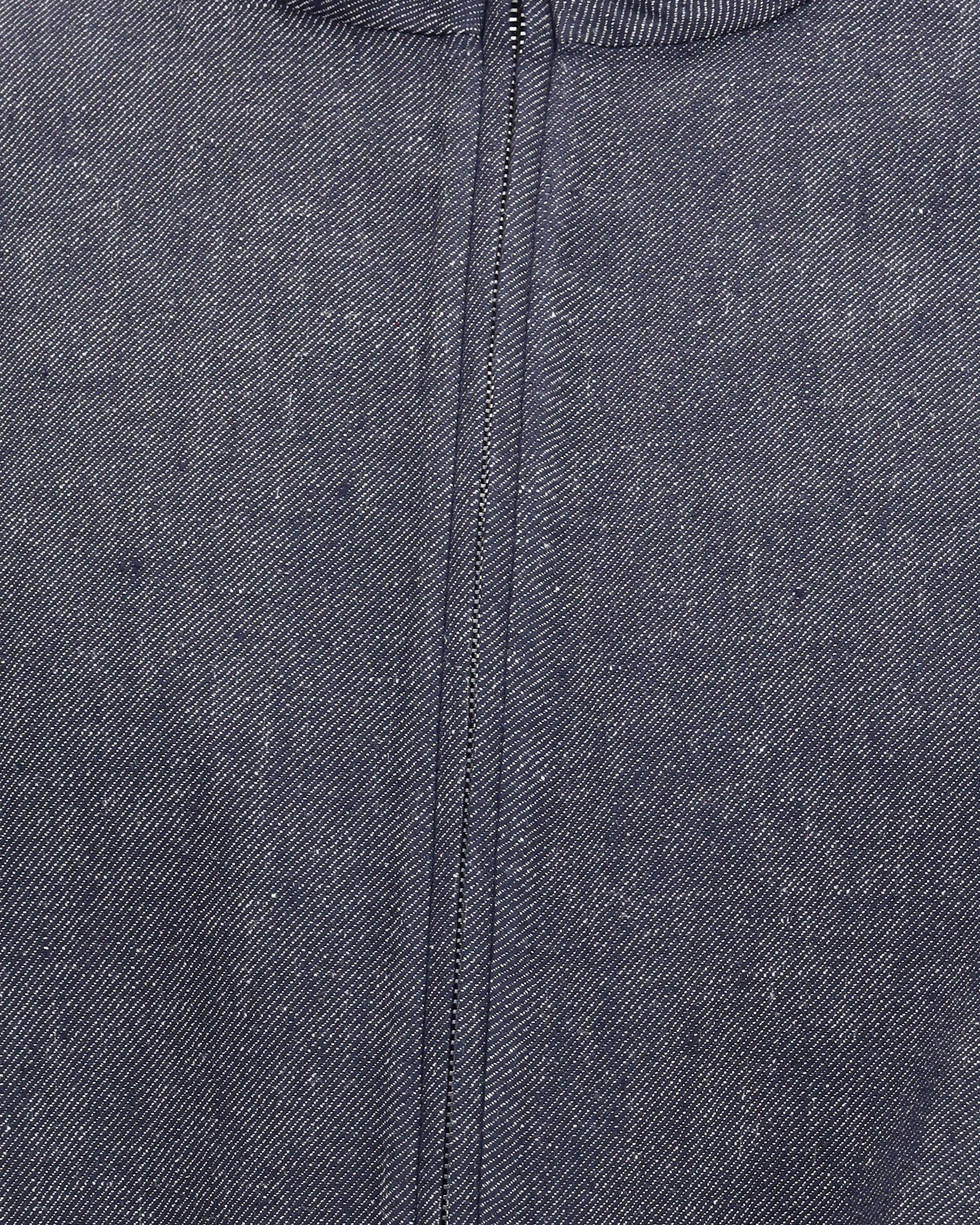Fendi Reversible Denim Jacket With Drawstring Hem