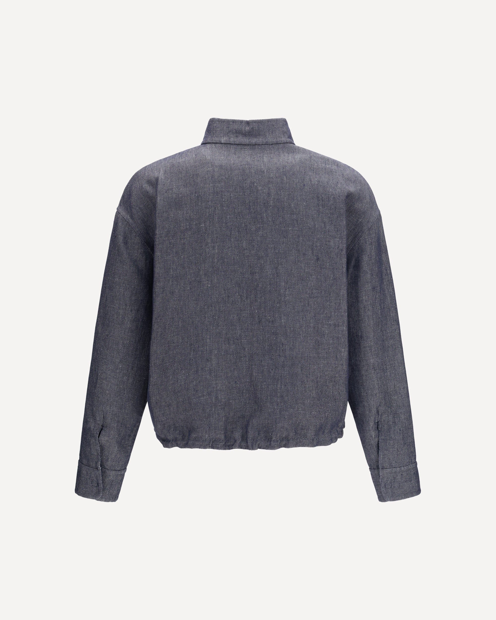 Fendi Reversible Denim Jacket With Drawstring Hem - alternate view