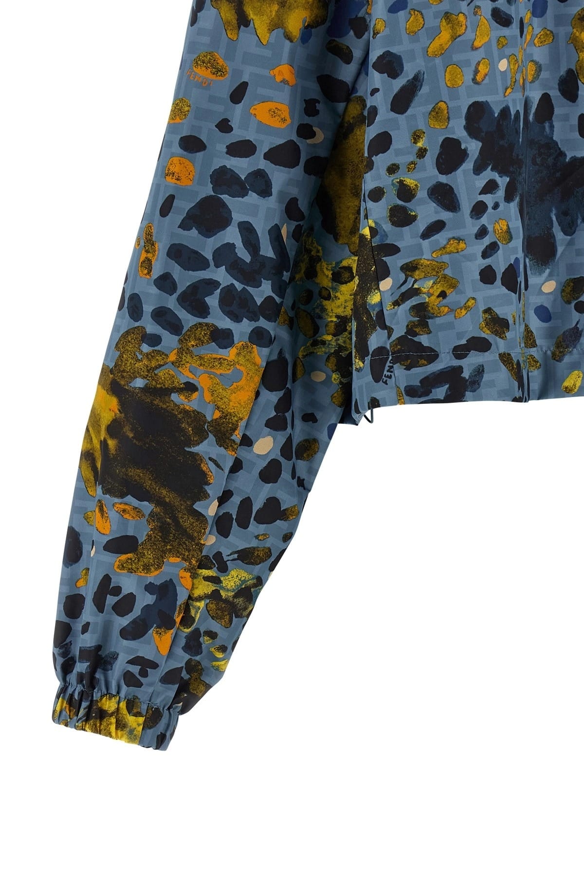 Fendi Fendi Reversible Falena Print Windbreaker
