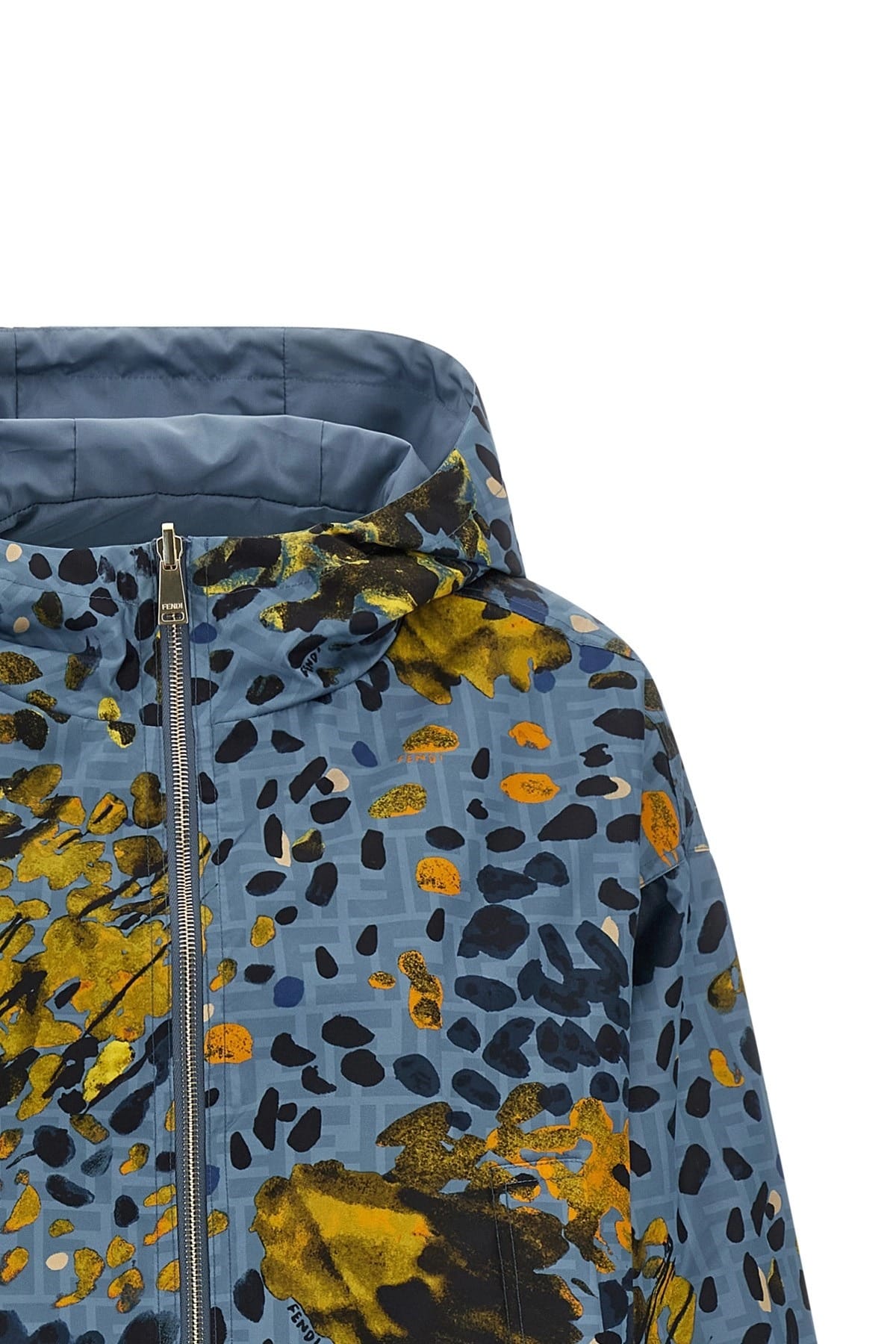 Fendi Fendi Reversible Falena Print Windbreaker