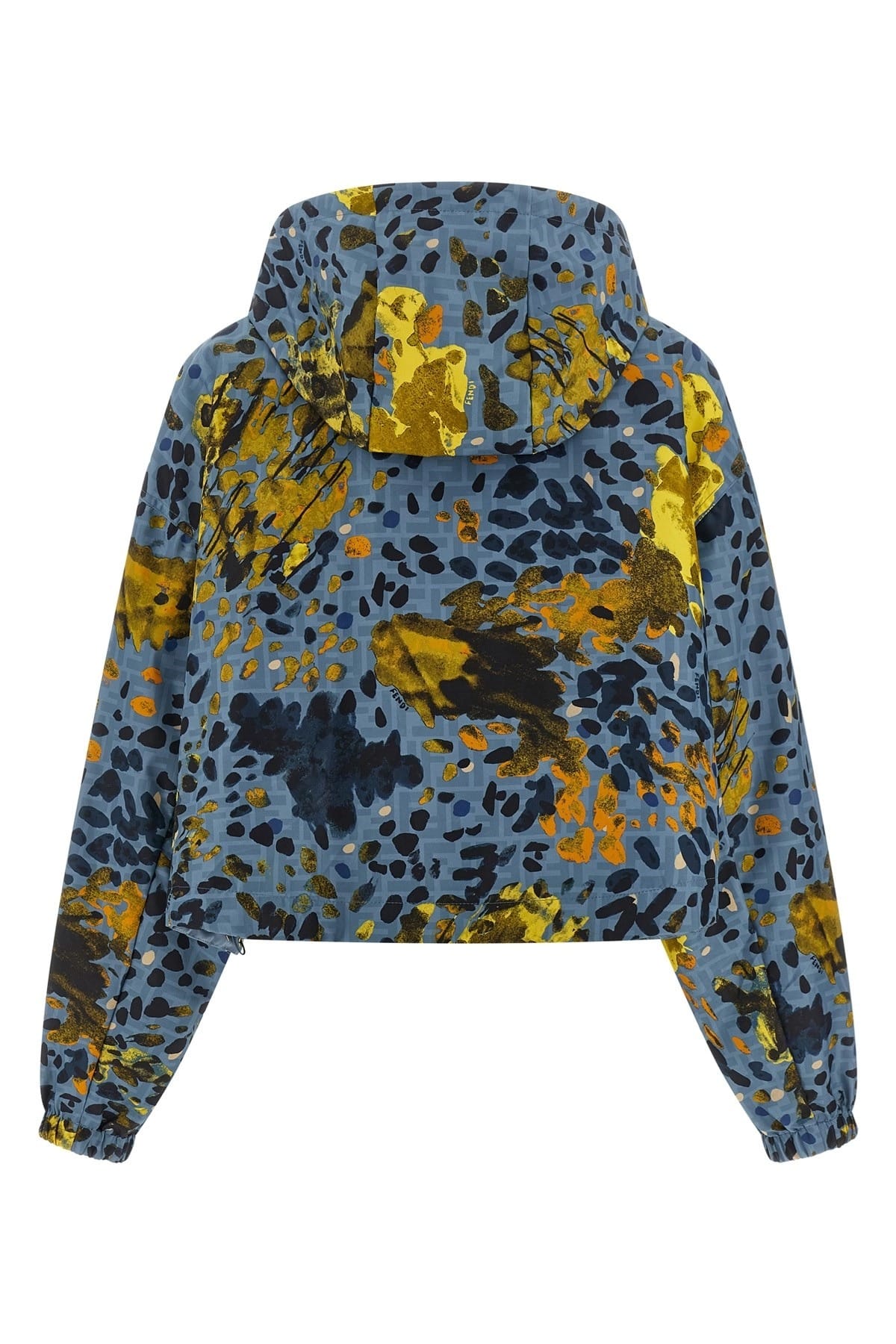 Fendi Fendi Reversible Falena Print Windbreaker
