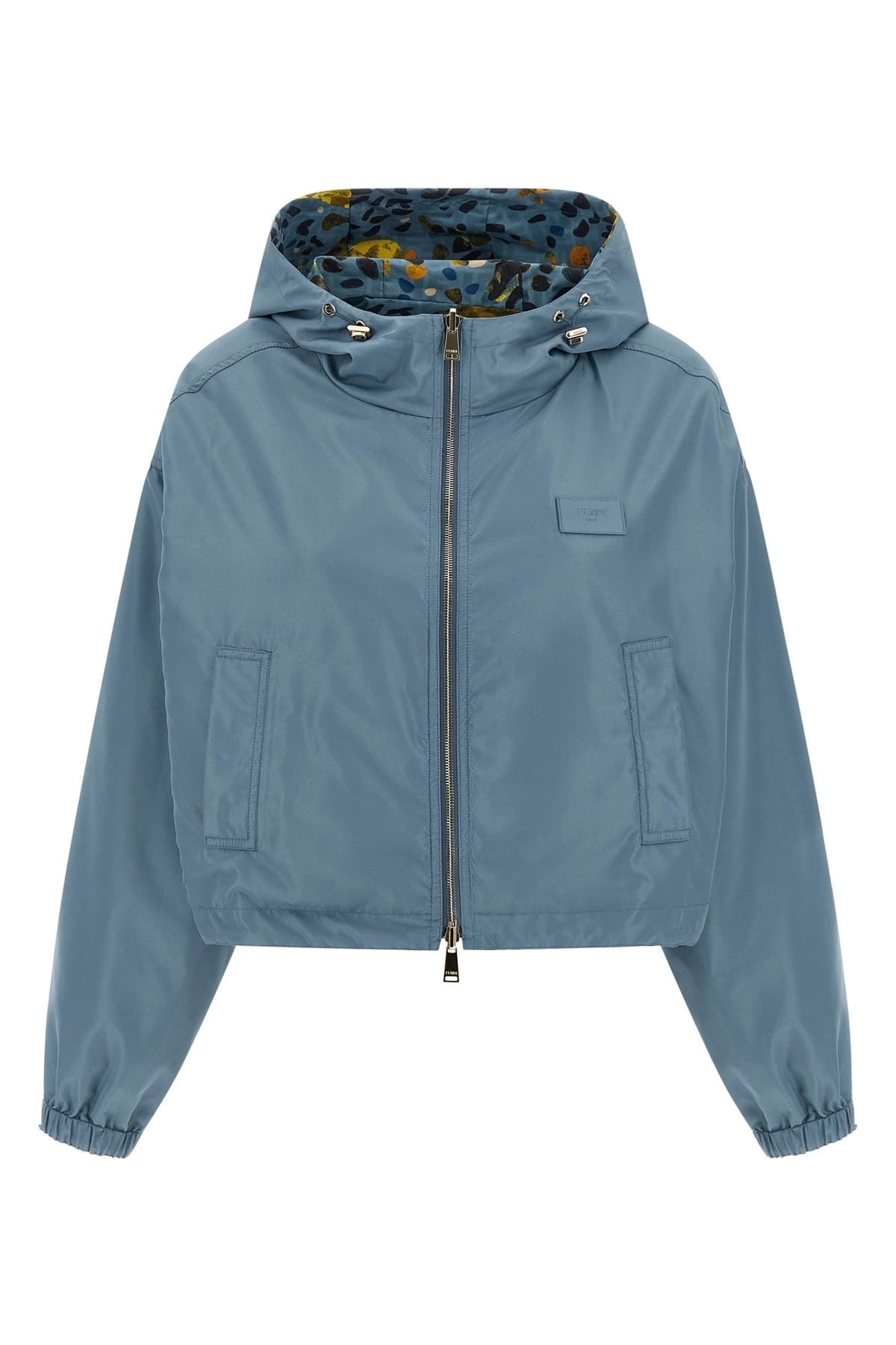 Fendi Fendi Reversible Falena Print Windbreaker