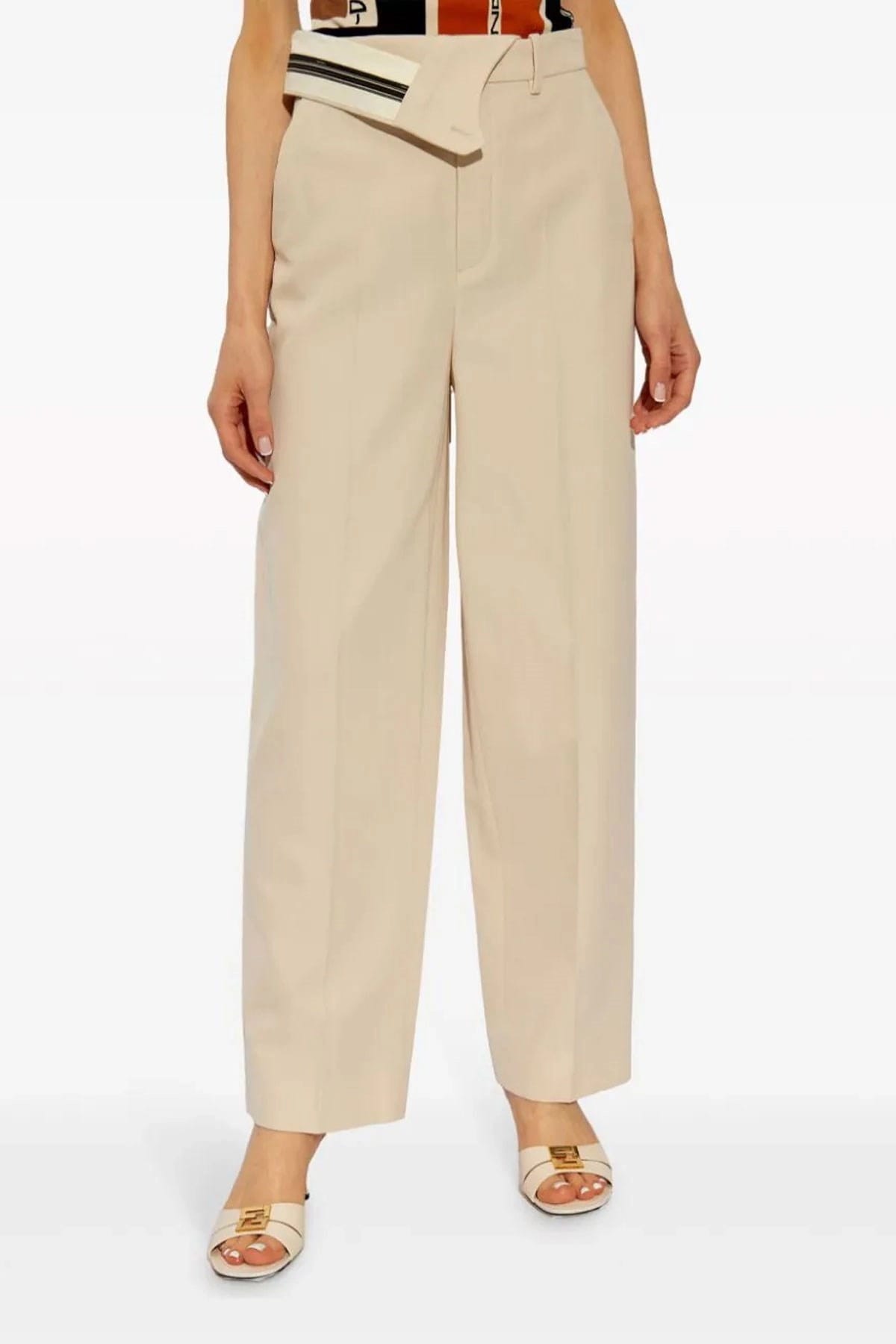 Fendi Roma-Hose aus Gabardine - alternate view