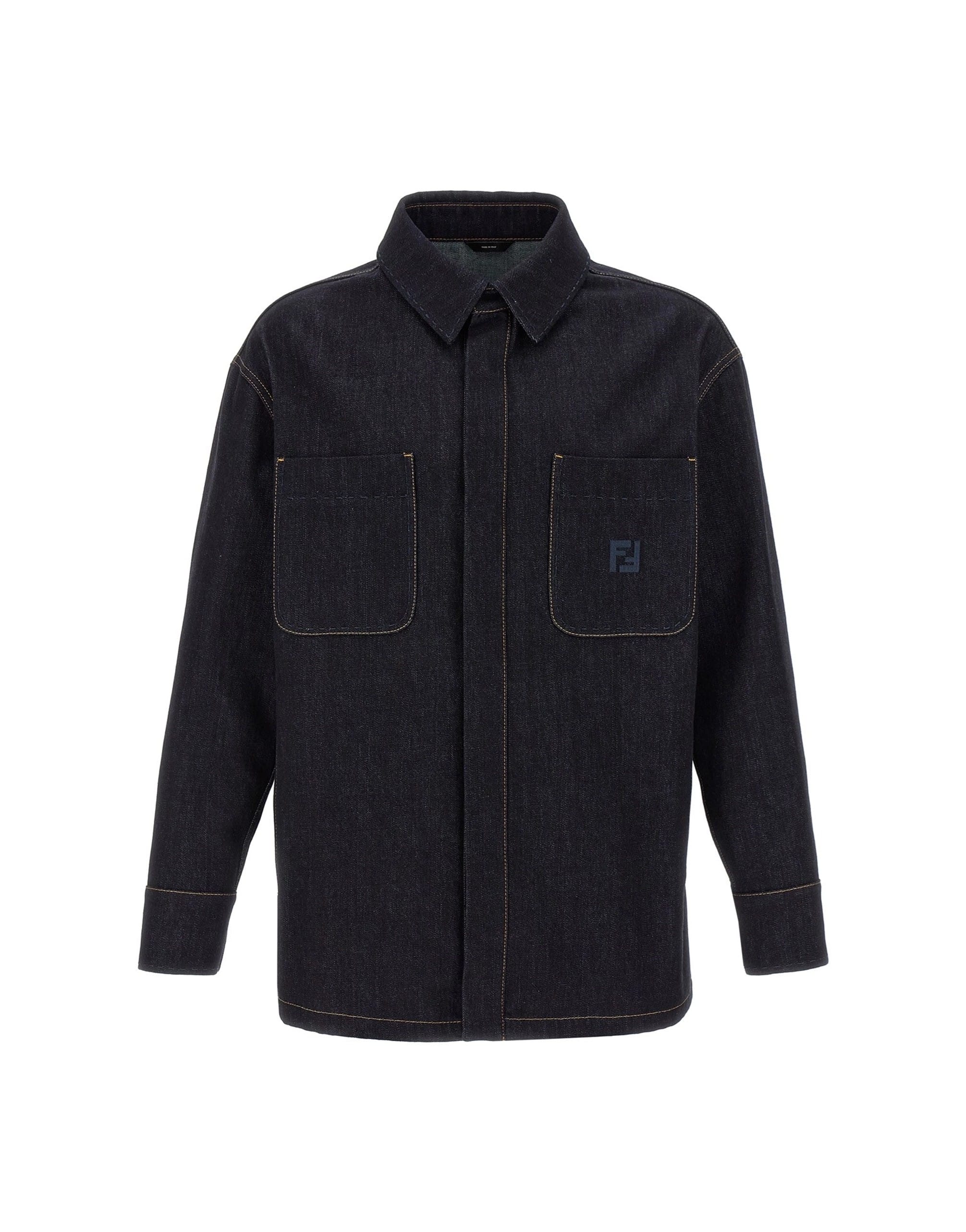 Fendi Fendi Saddlery Denim Jacket