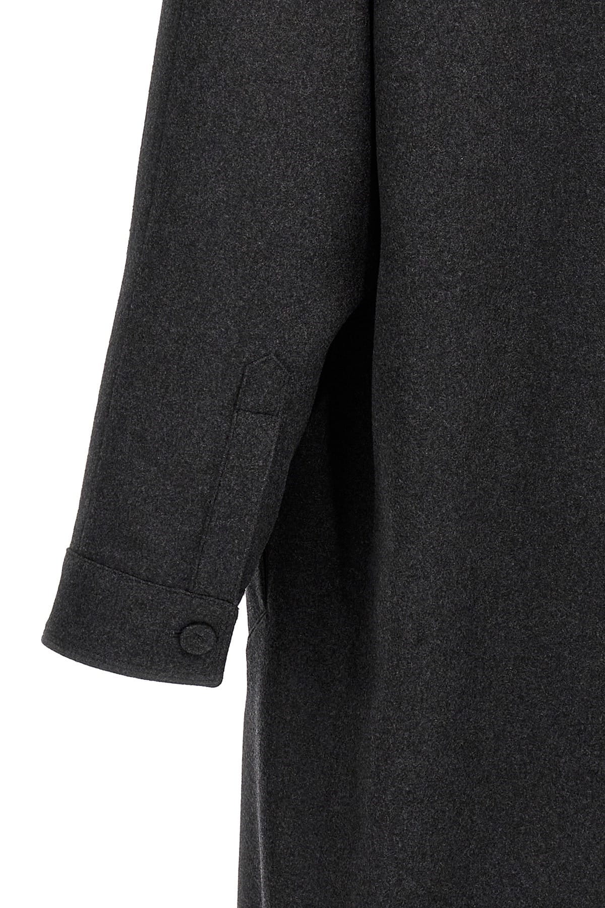 Fendi Fendi Single-Breasted Cashmere Coat