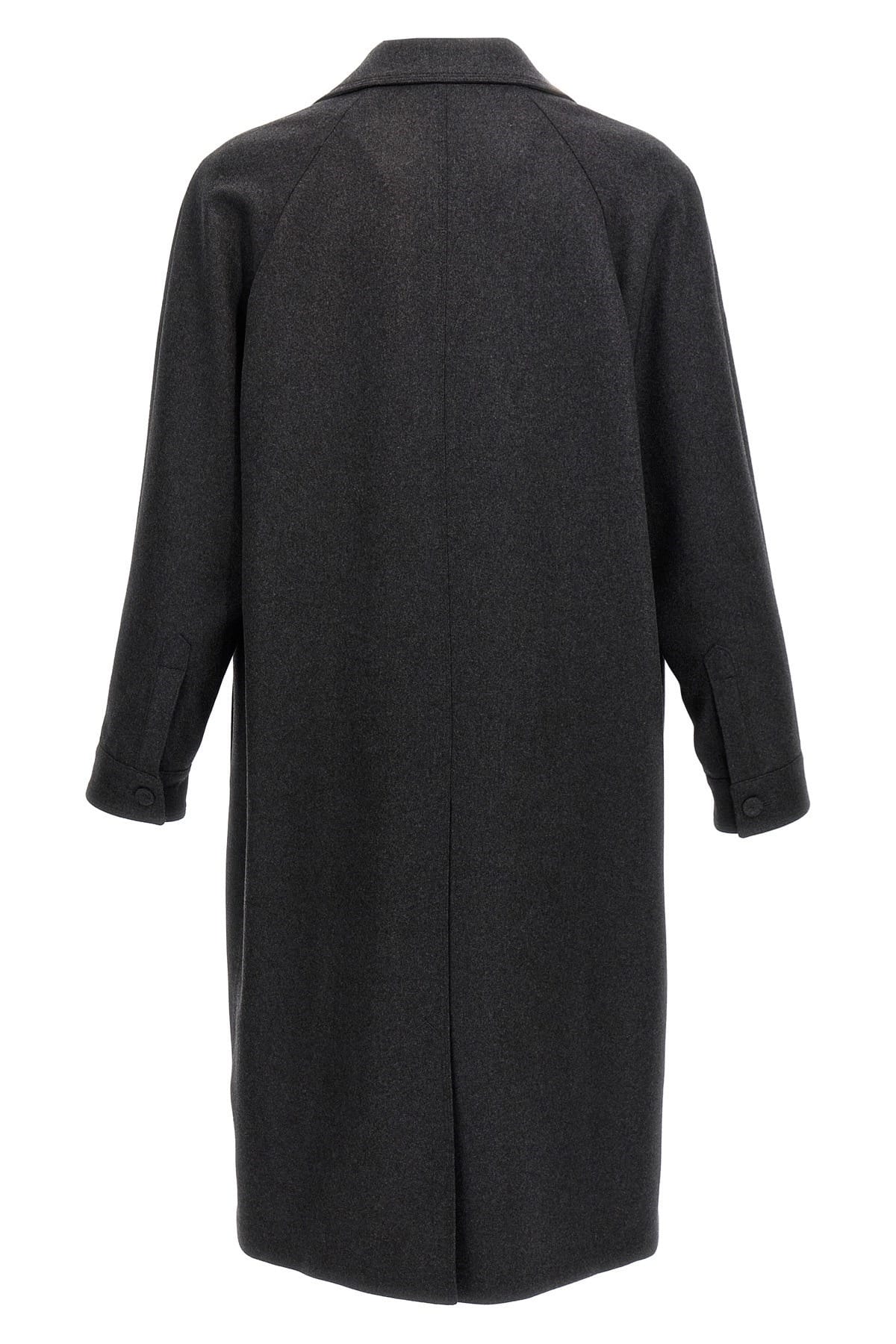 Fendi Fendi Single-Breasted Cashmere Coat