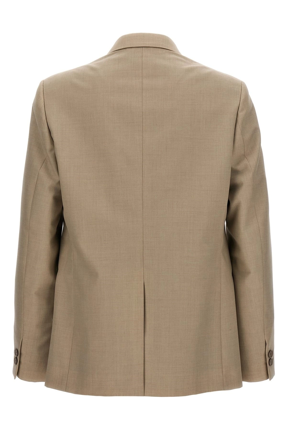 Fendi Fendi Single-Breasted Wool Blazer