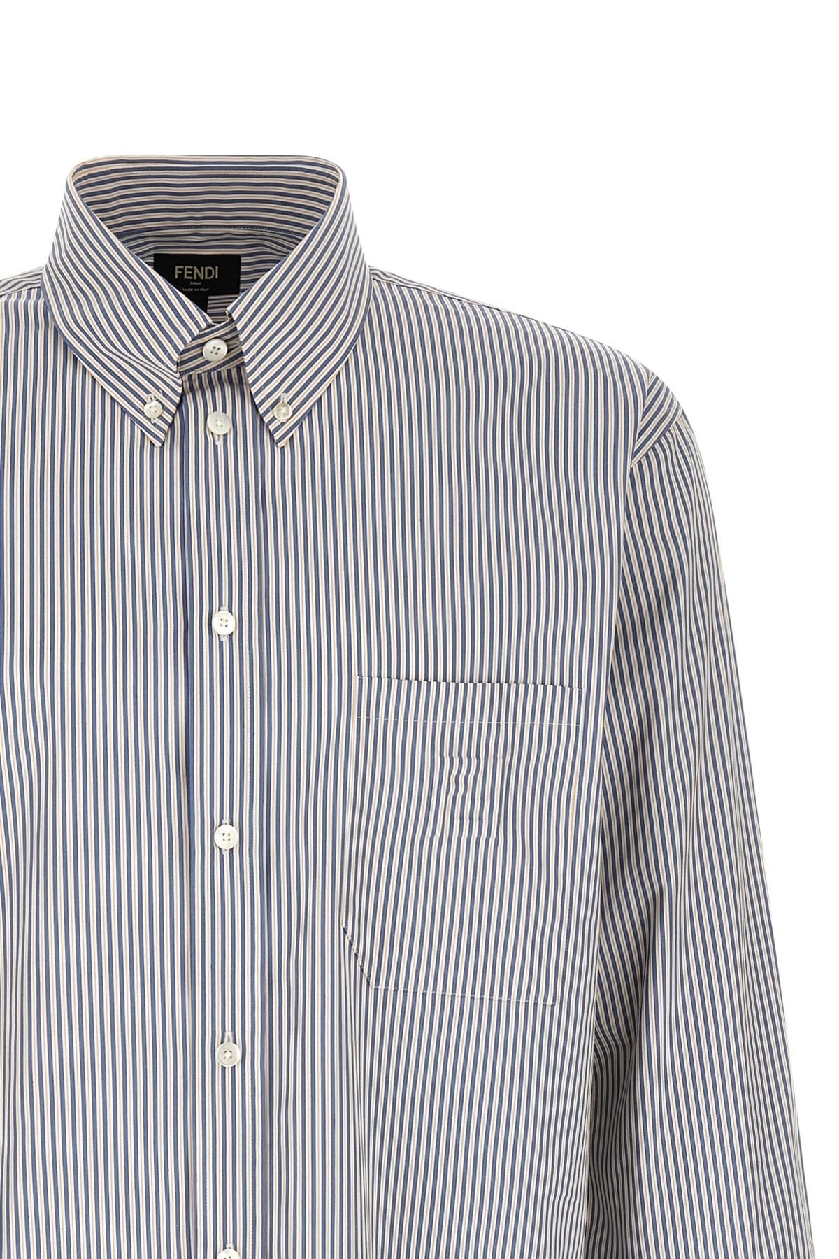 Fendi Fendi Striped Button-Down Shirt