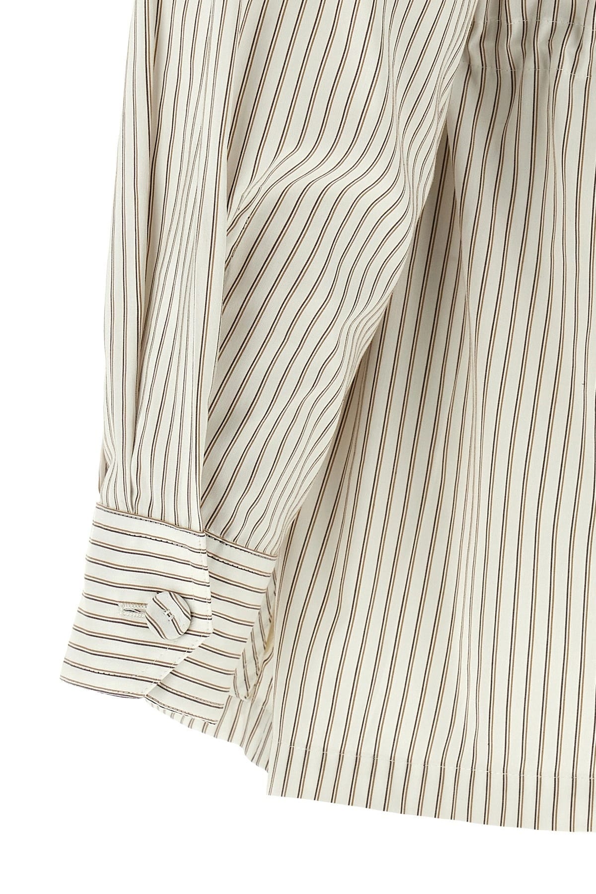 Fendi Fendi Striped Cotton Silk Blouson
