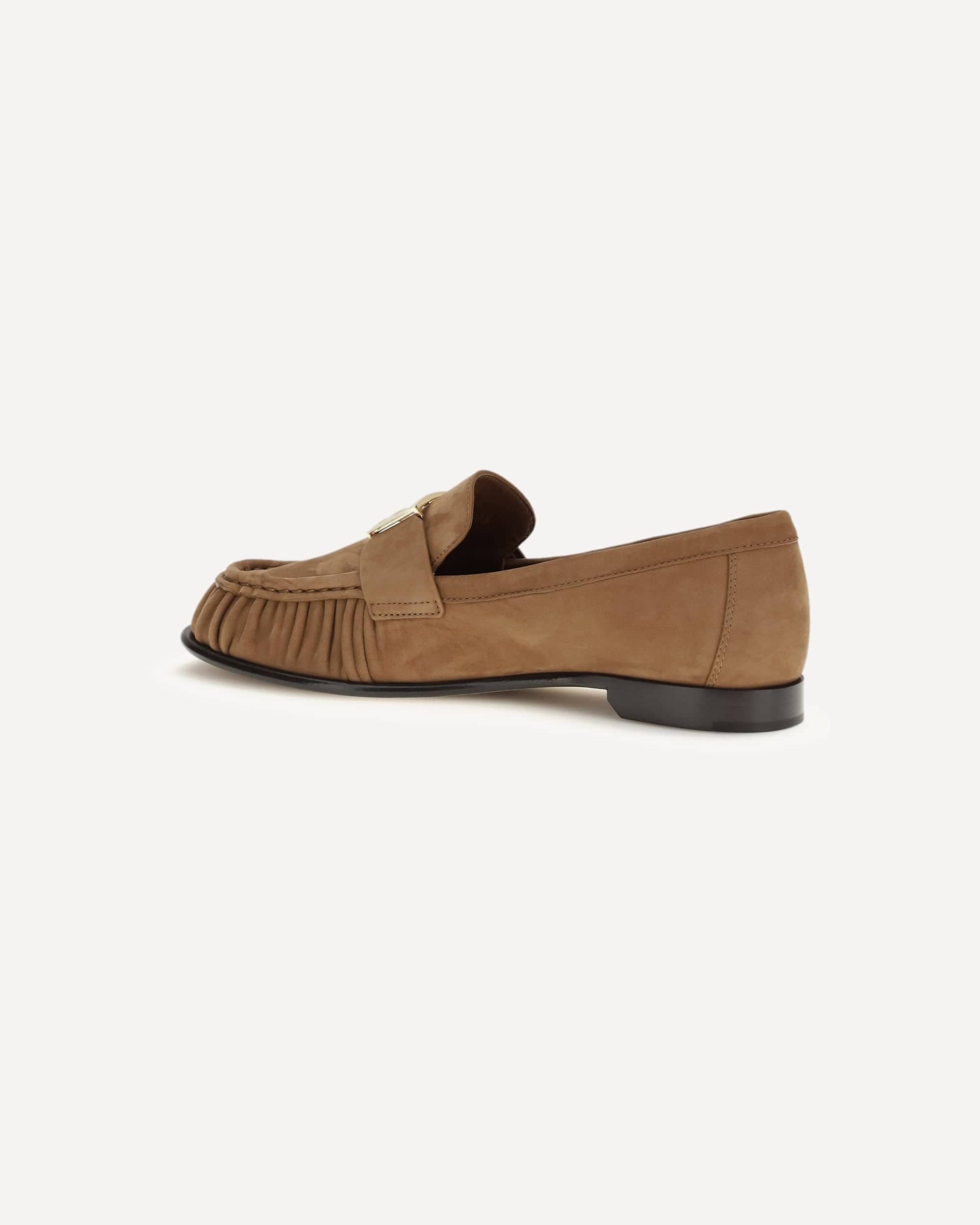 Fendi Suede Loafers