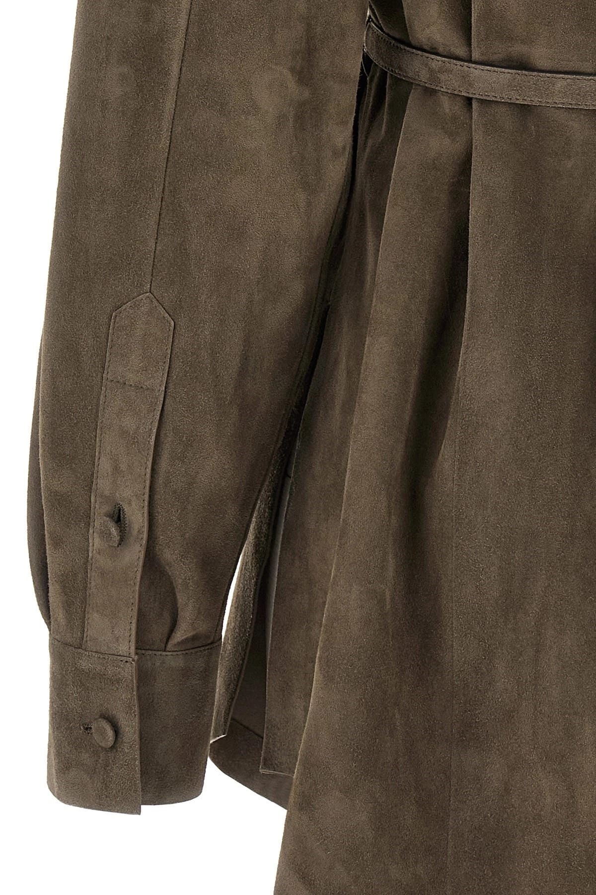 Fendi Fendi Suede Shirt