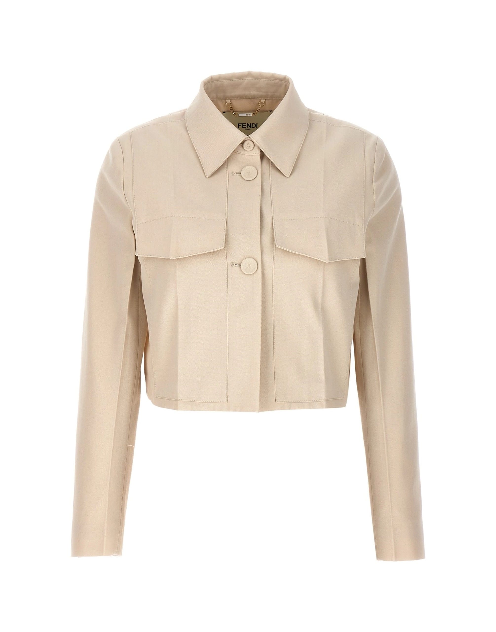 Fendi Fendi Tailored Crop Jacket