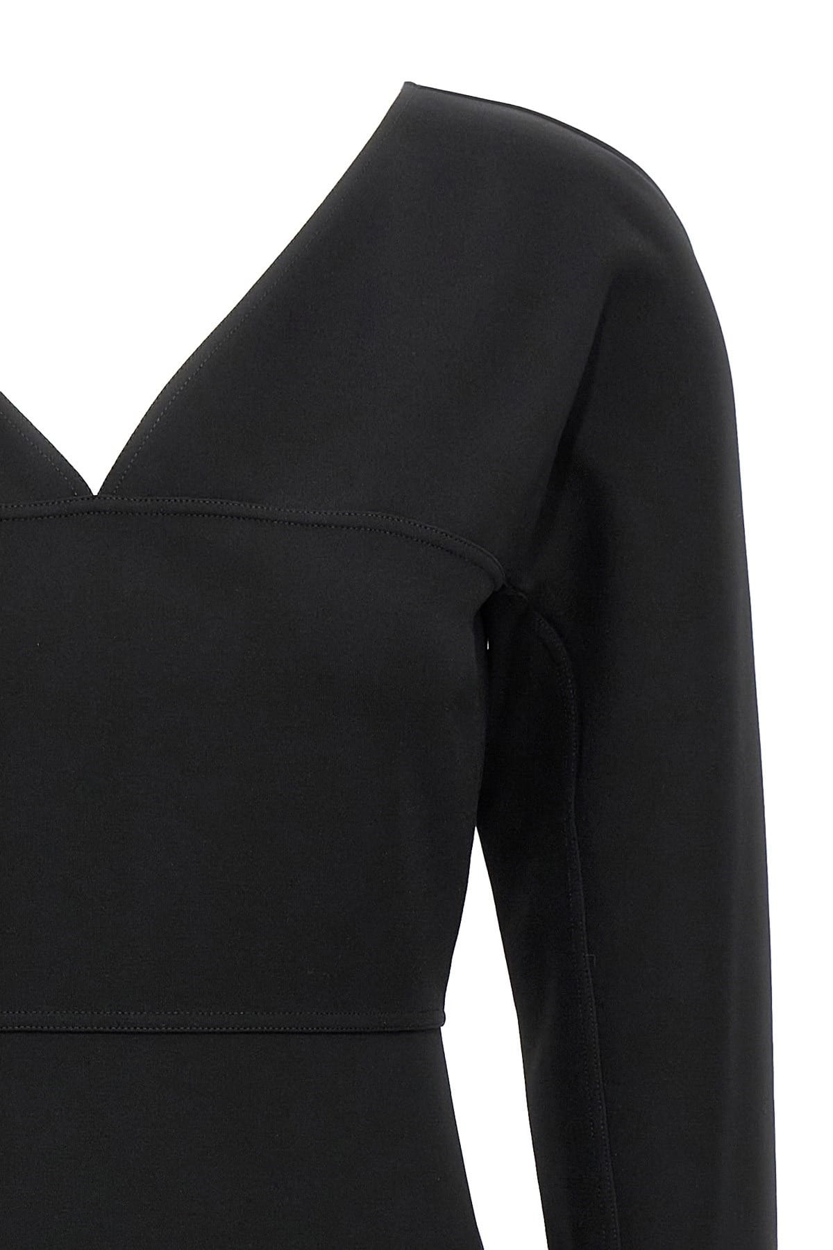Fendi Fendi Techno Jersey Midi Dress