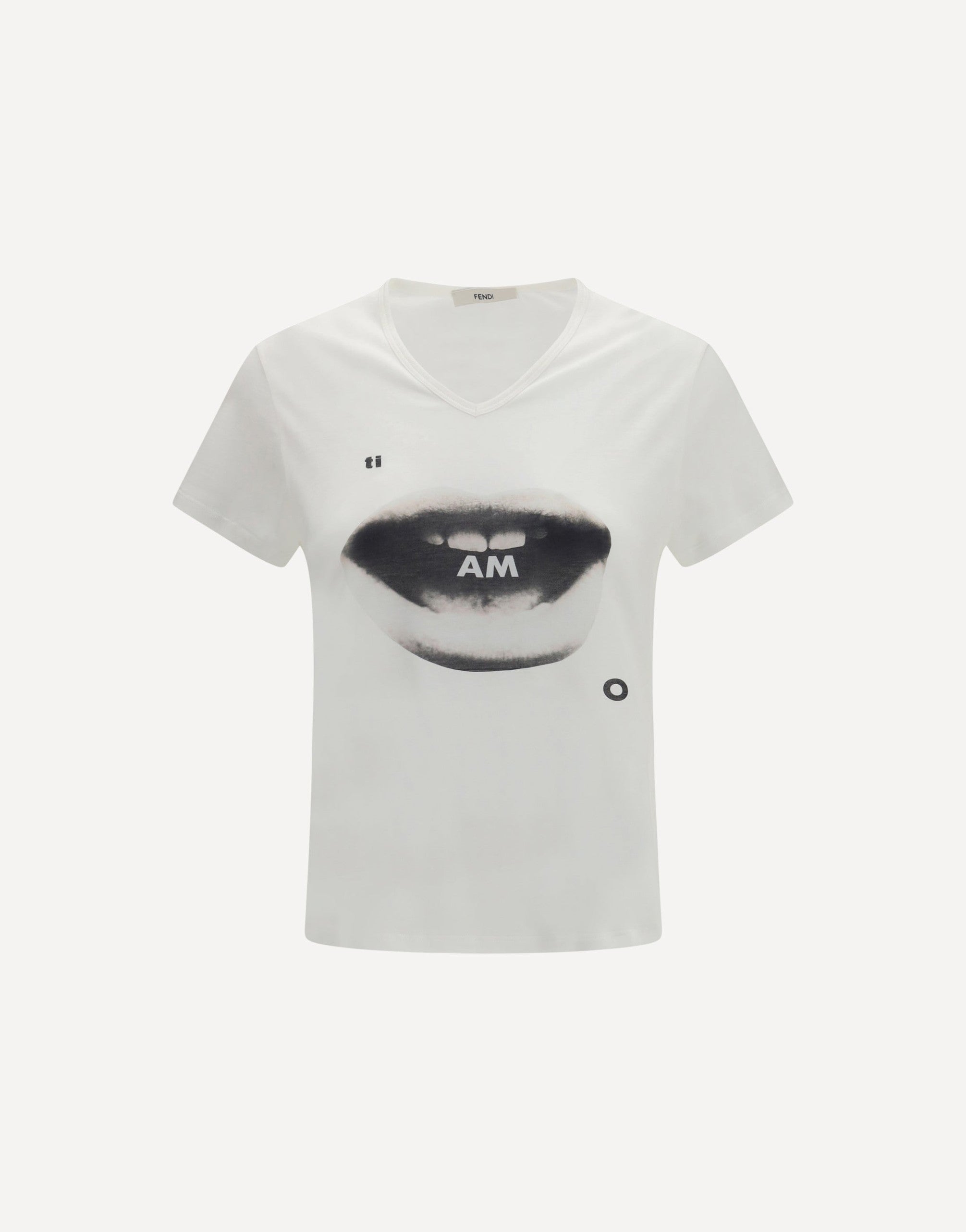 Fendi Ti Amo Print Jersey T-Shirt