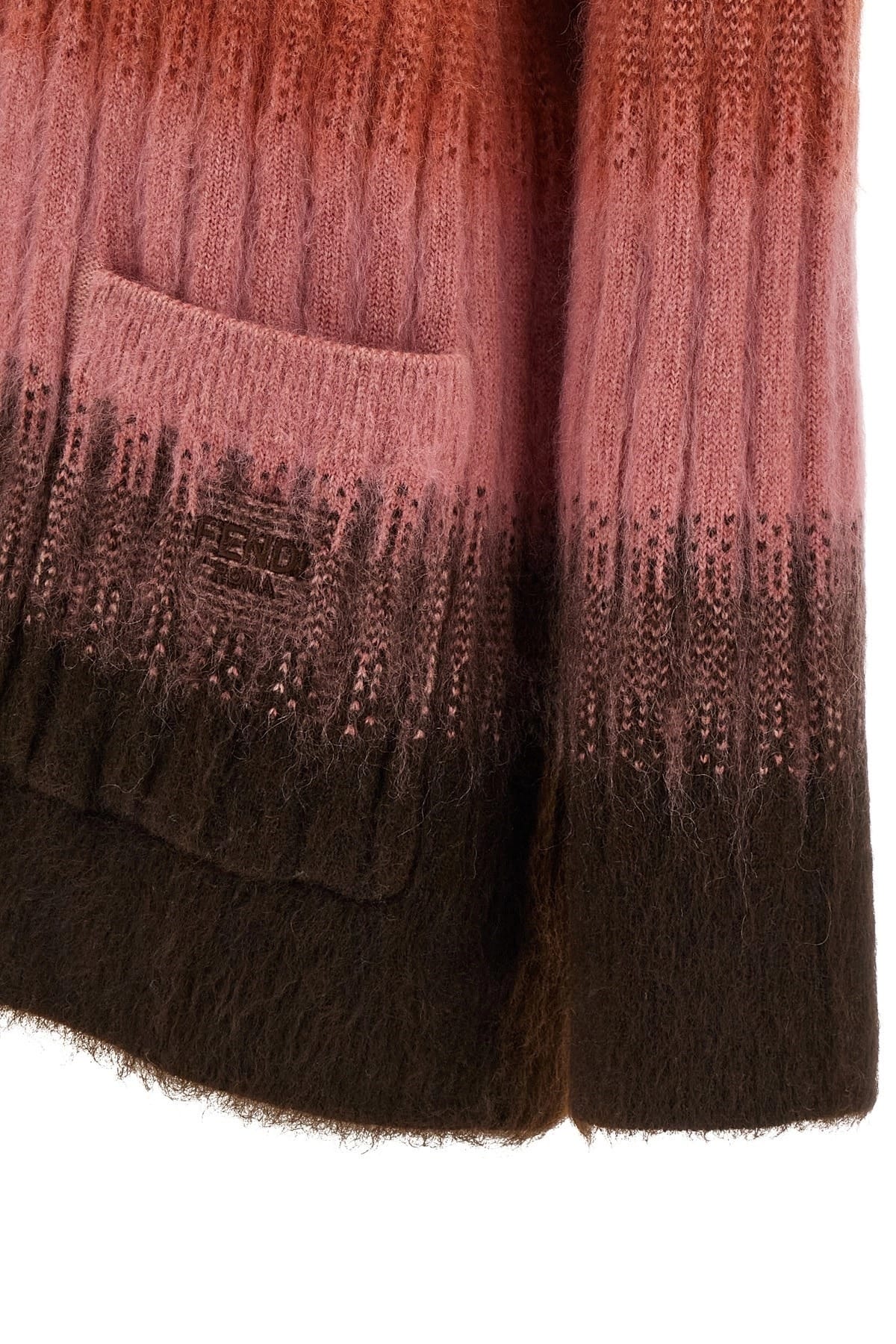 Fendi Fendi Vanisé Knit Cardigan