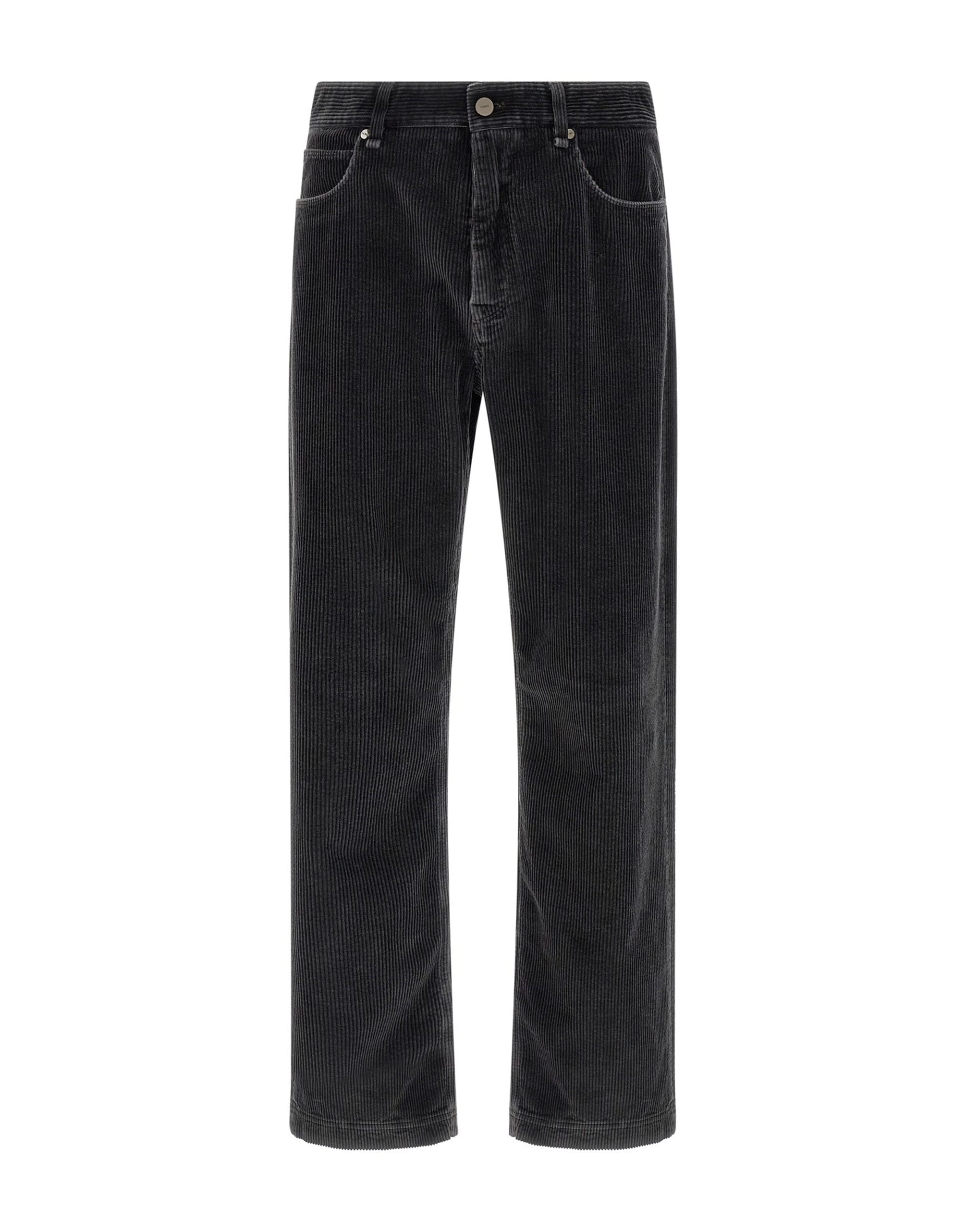 Fendi Fendi Velvet 5-Pocket Pants
