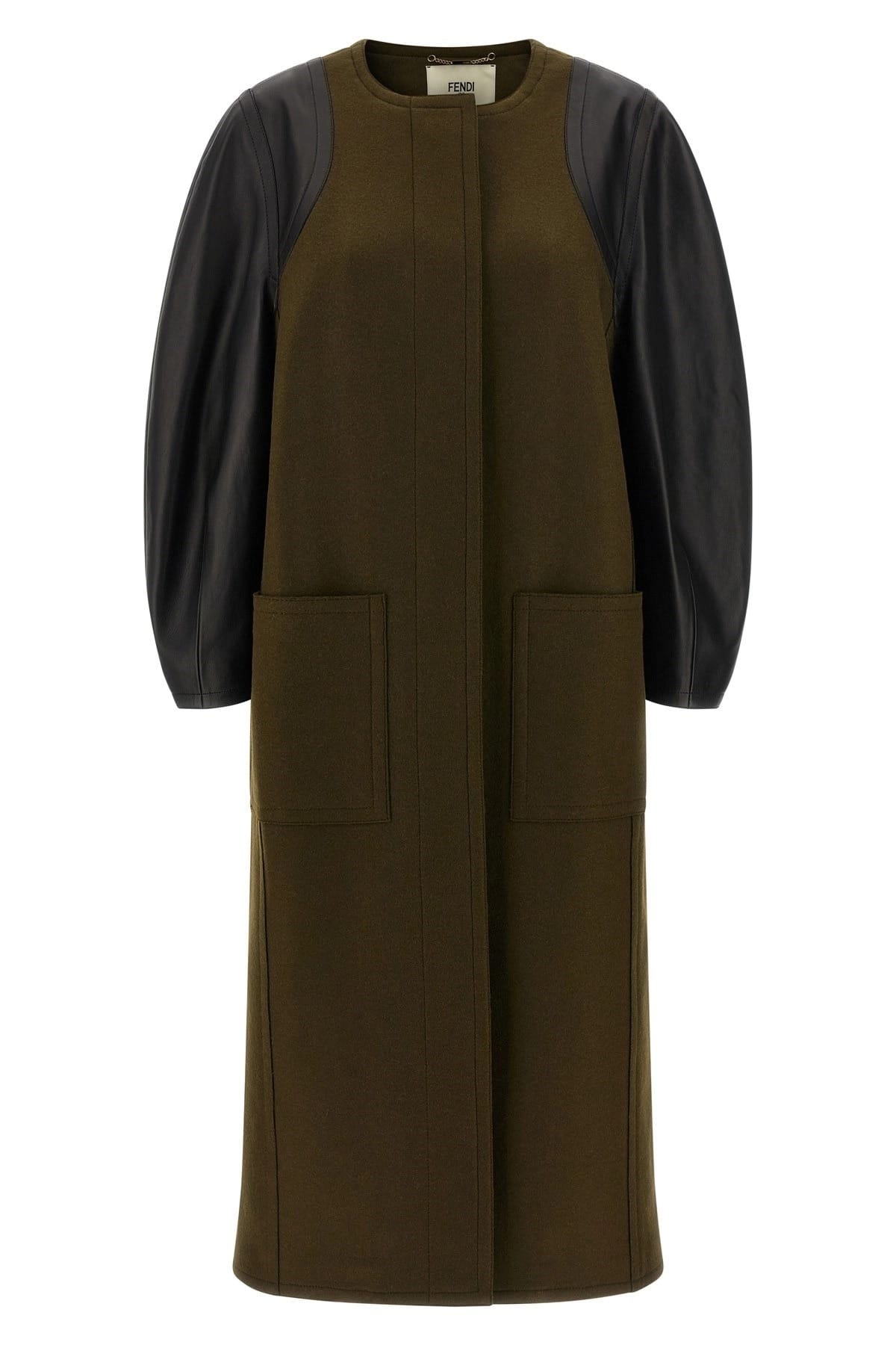 Fendi Fendi Wool Felt Coat