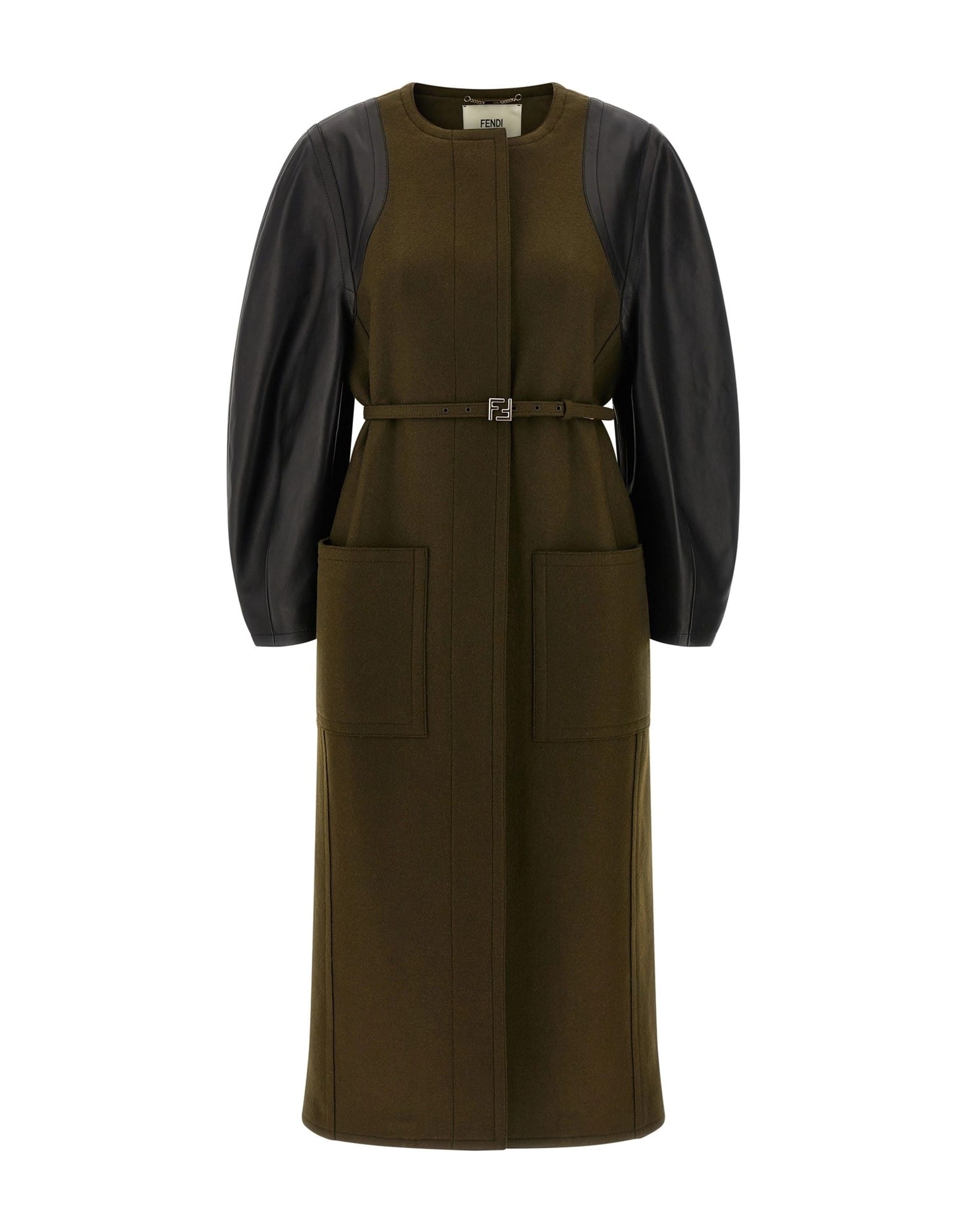 Fendi Fendi Wool Felt Coat