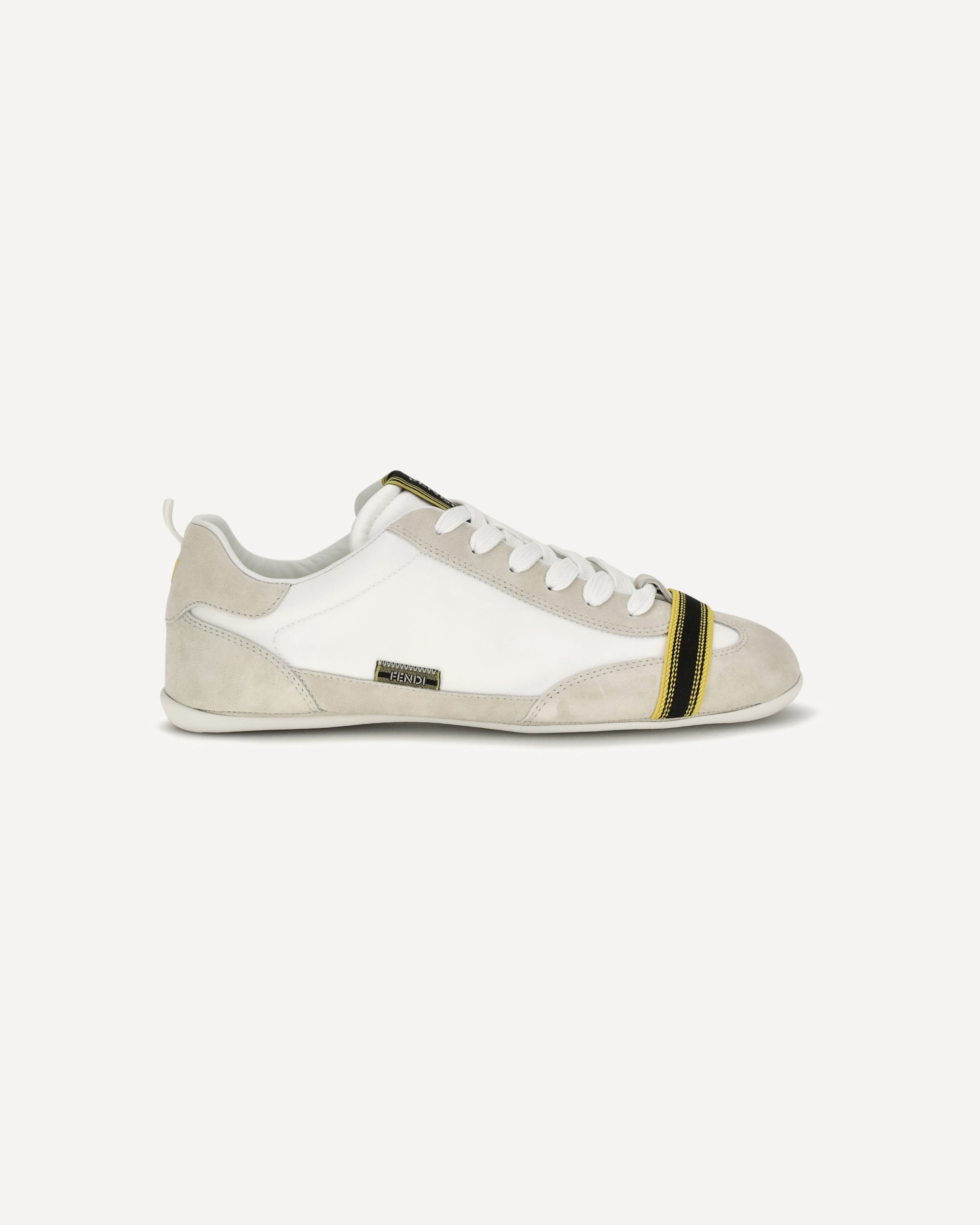 Fendi Wrap Suede Fabric Sneakers