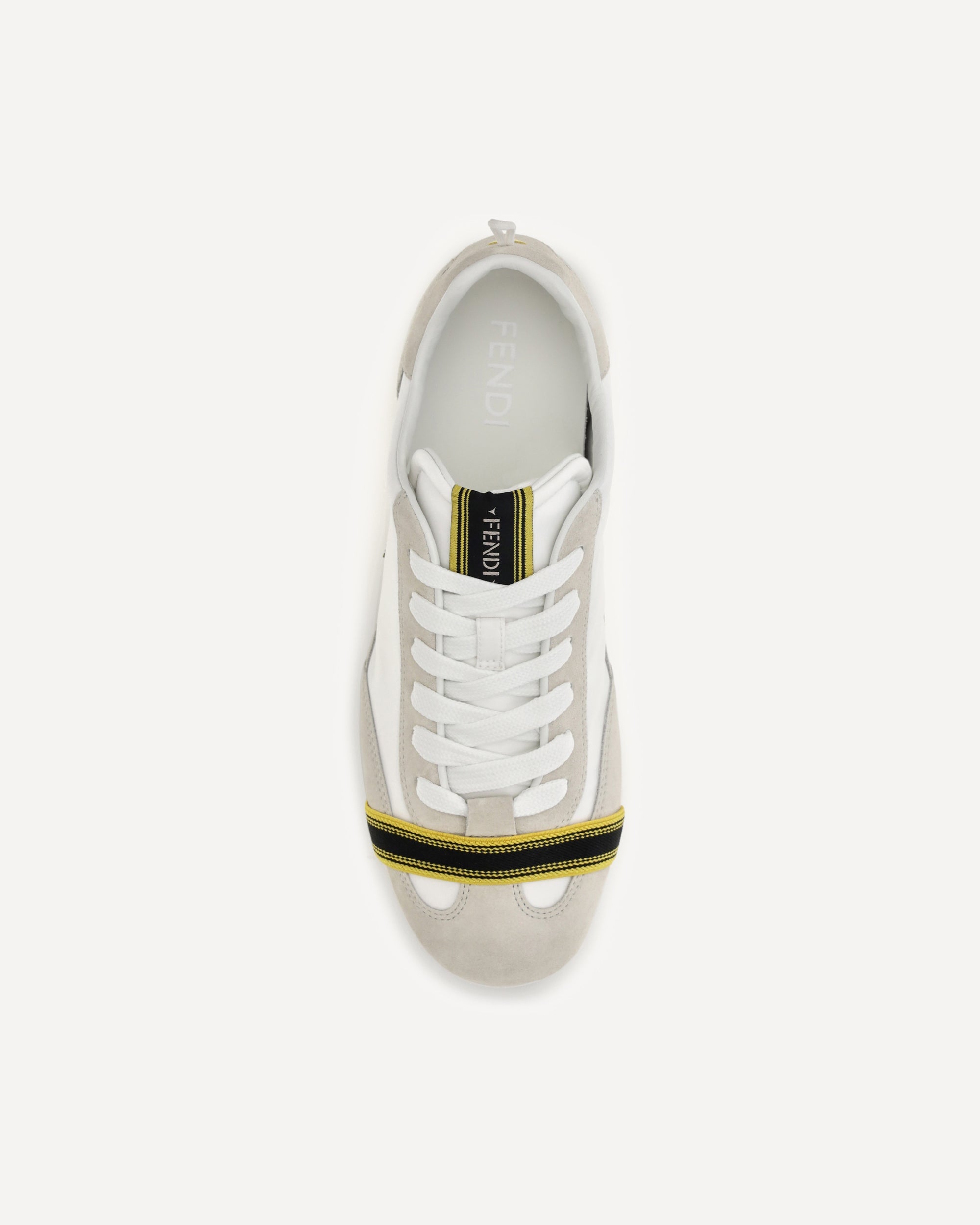 Fendi Wrap Suede Fabric Sneakers