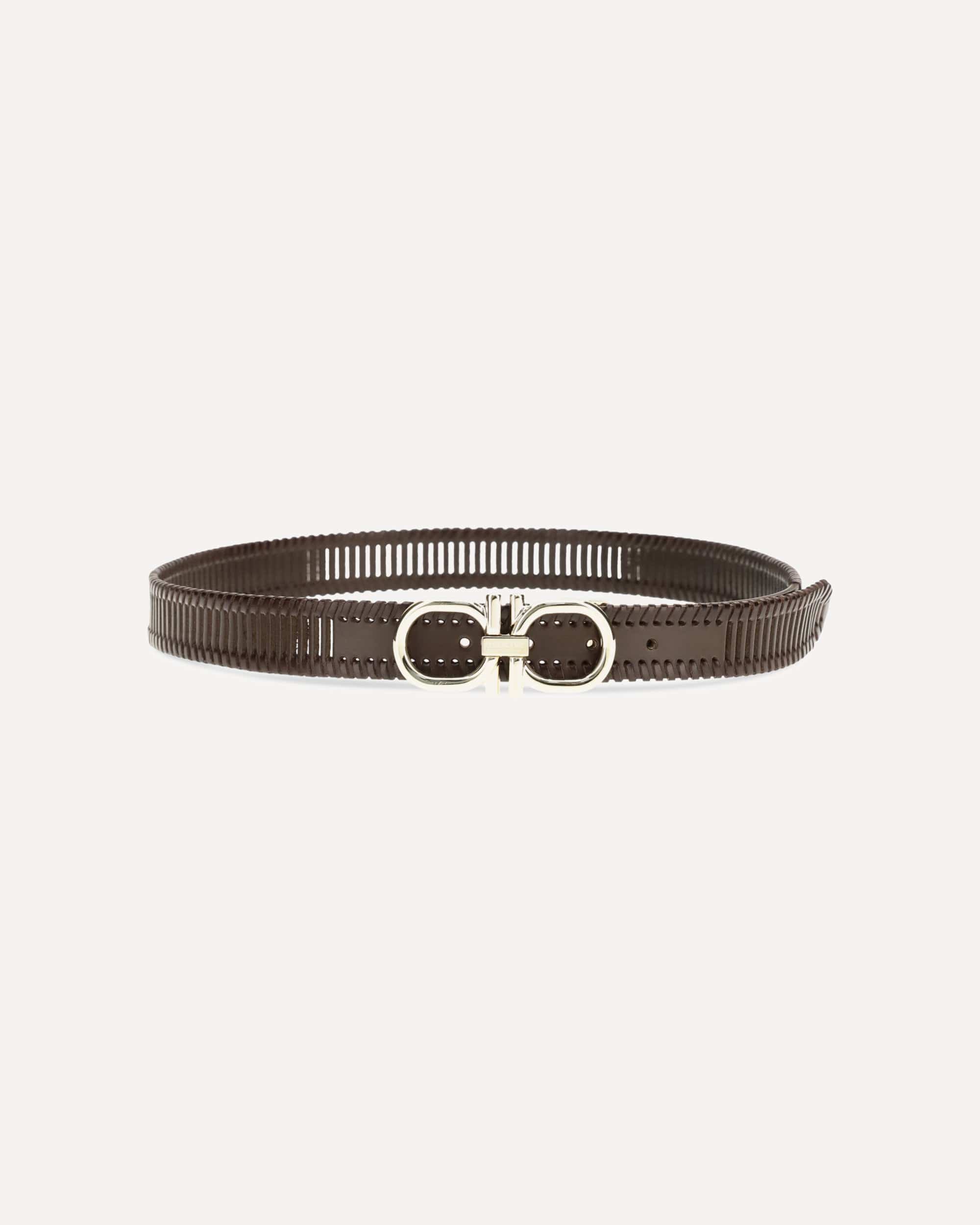 Ferragamo Adjustable Gancini Belt