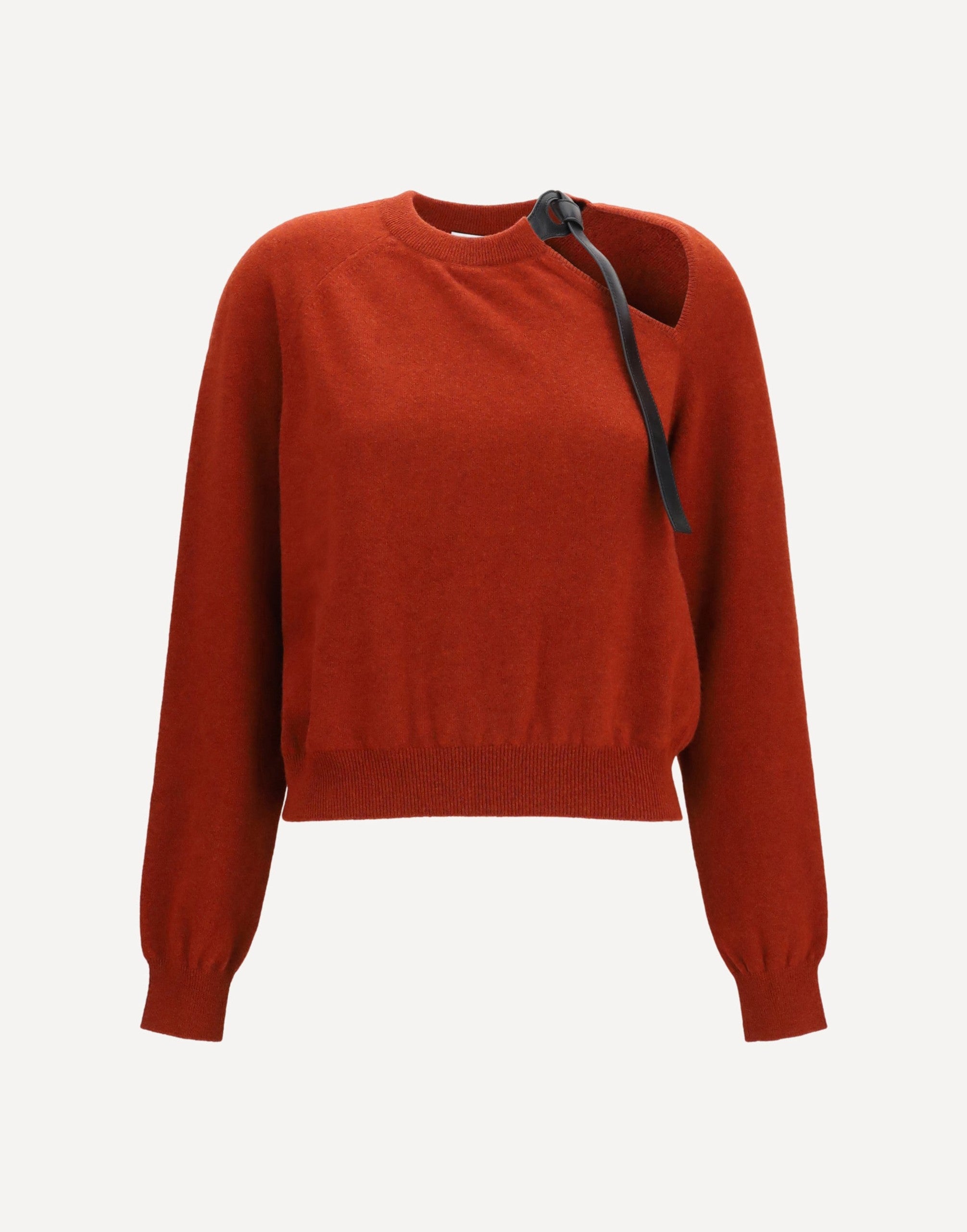 Ferragamo Crewneck Sweater With Cut-Out Detail