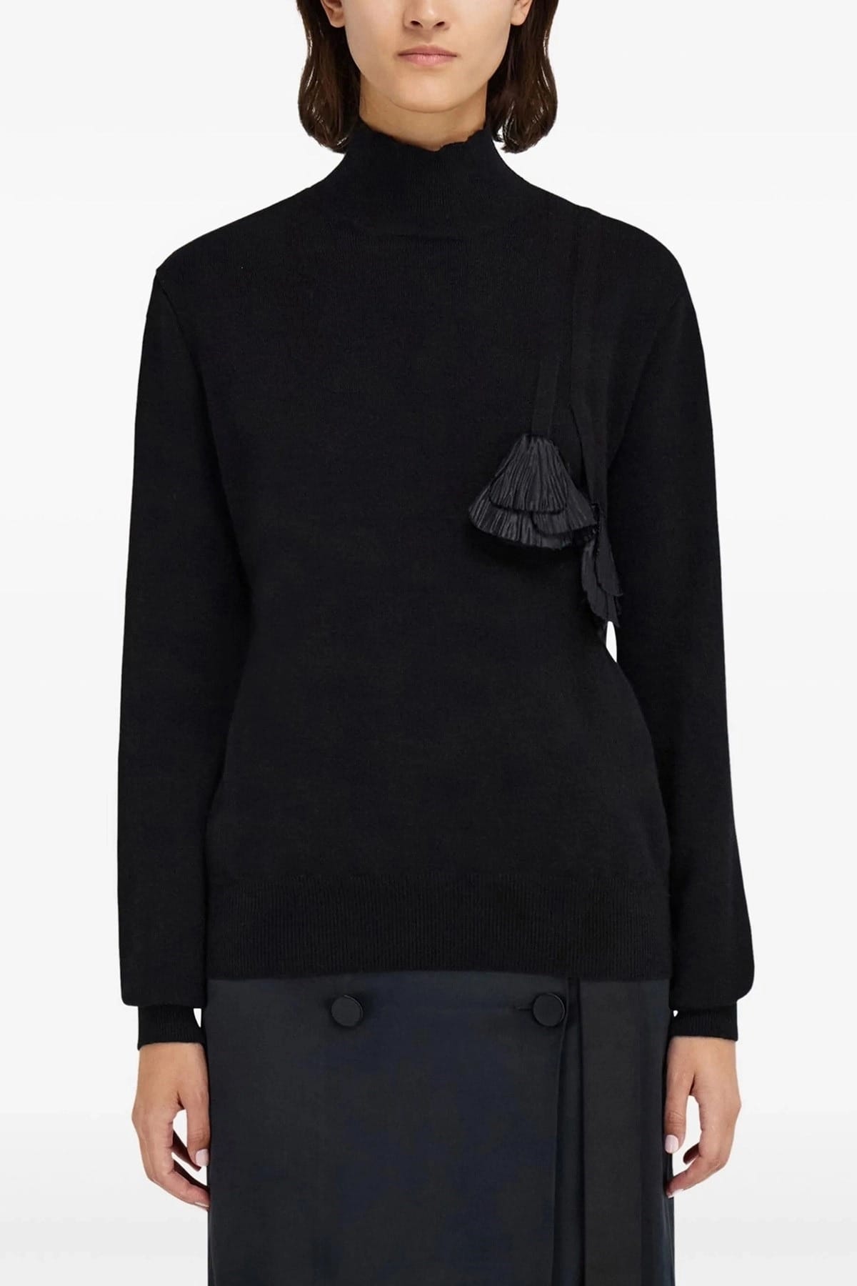 Ferragamo Ferragamo Floral Insert Sweater