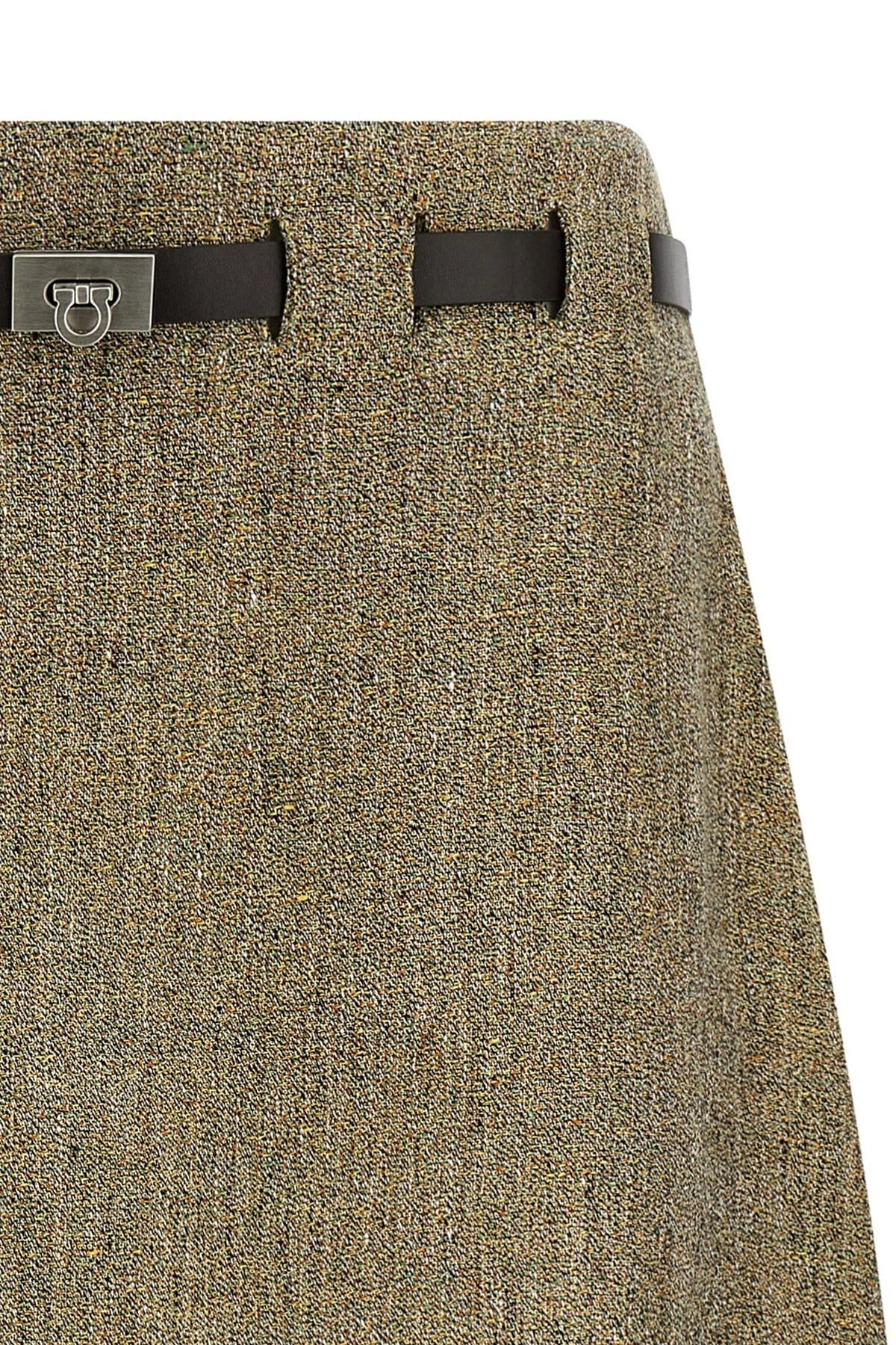 Ferragamo Ferragamo Gancini Belt Mini Skirt