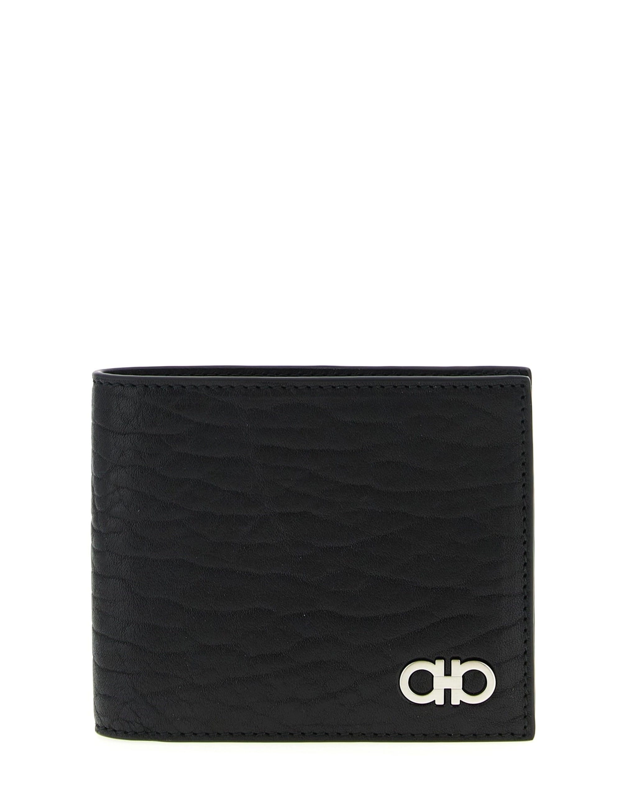 Ferragamo Ferragamo Gancini Calf Leather Wallet