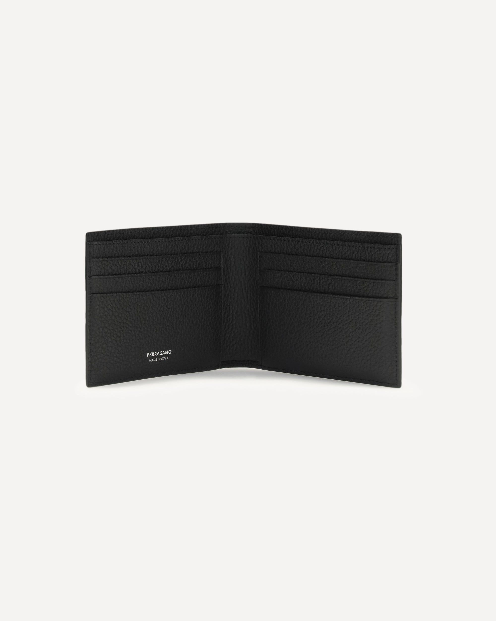 Ferragamo Gancini Leather Wallet