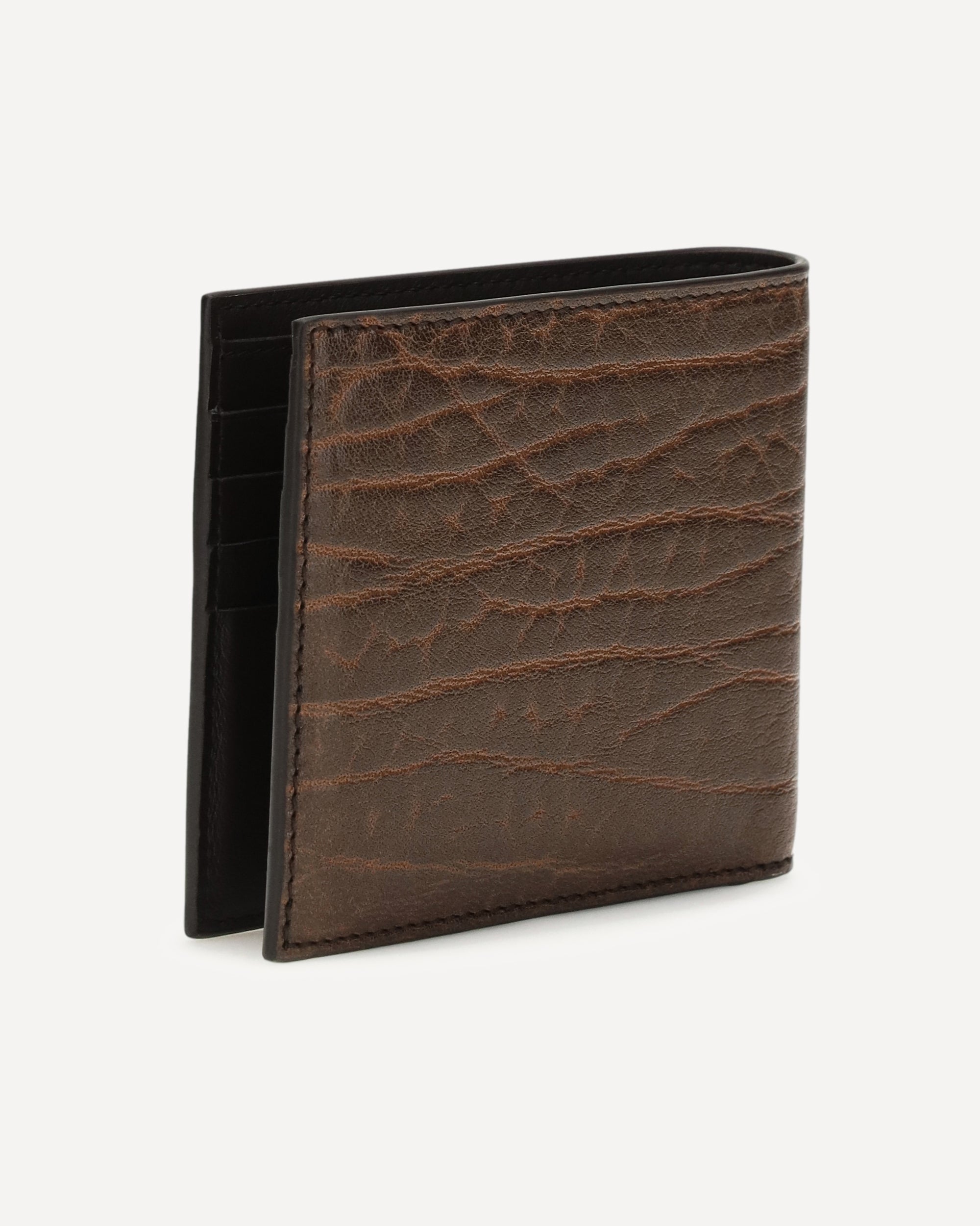Ferragamo Gancini Wallet With Three-Dimensional Texture