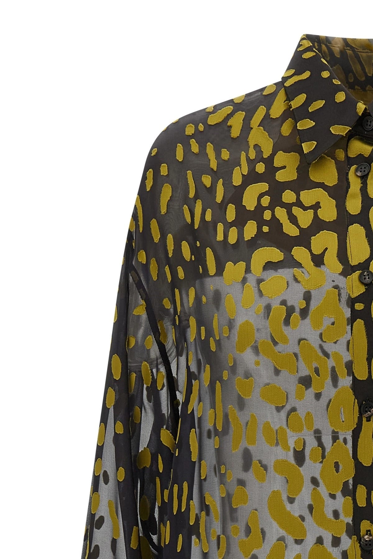 Ferragamo Ferragamo Georgette Devoré Shirt
