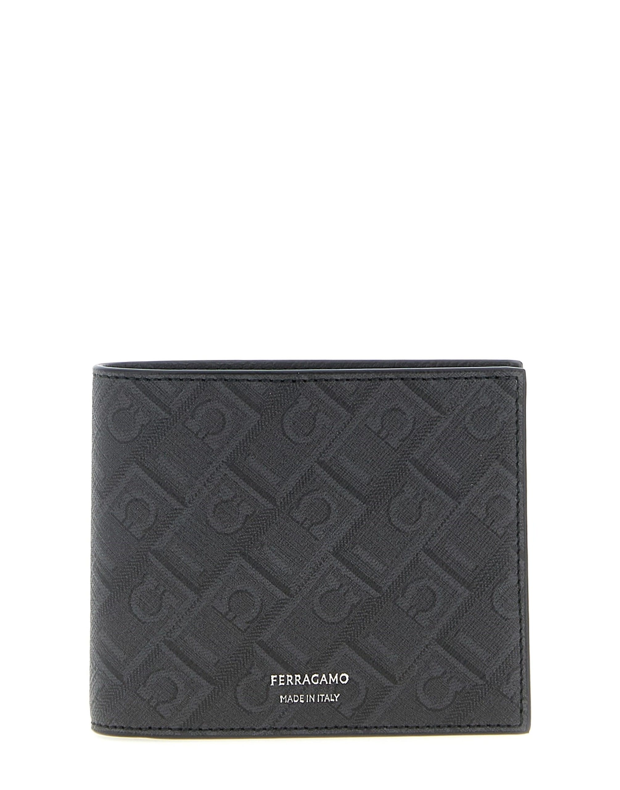 Ferragamo Ferragamo Monogram Print Wallet