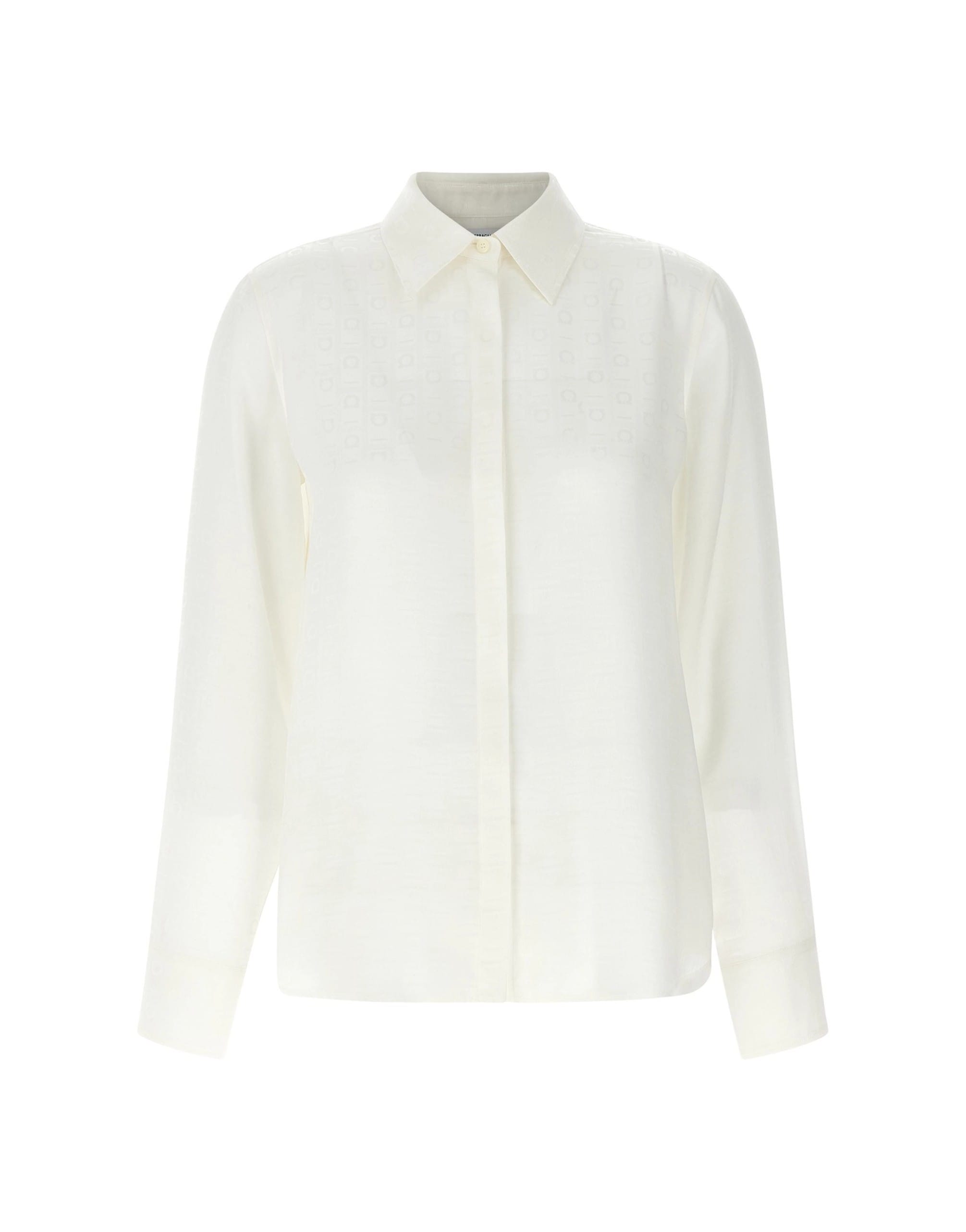 Ferragamo Ferragamo Monogram Silk Shirt