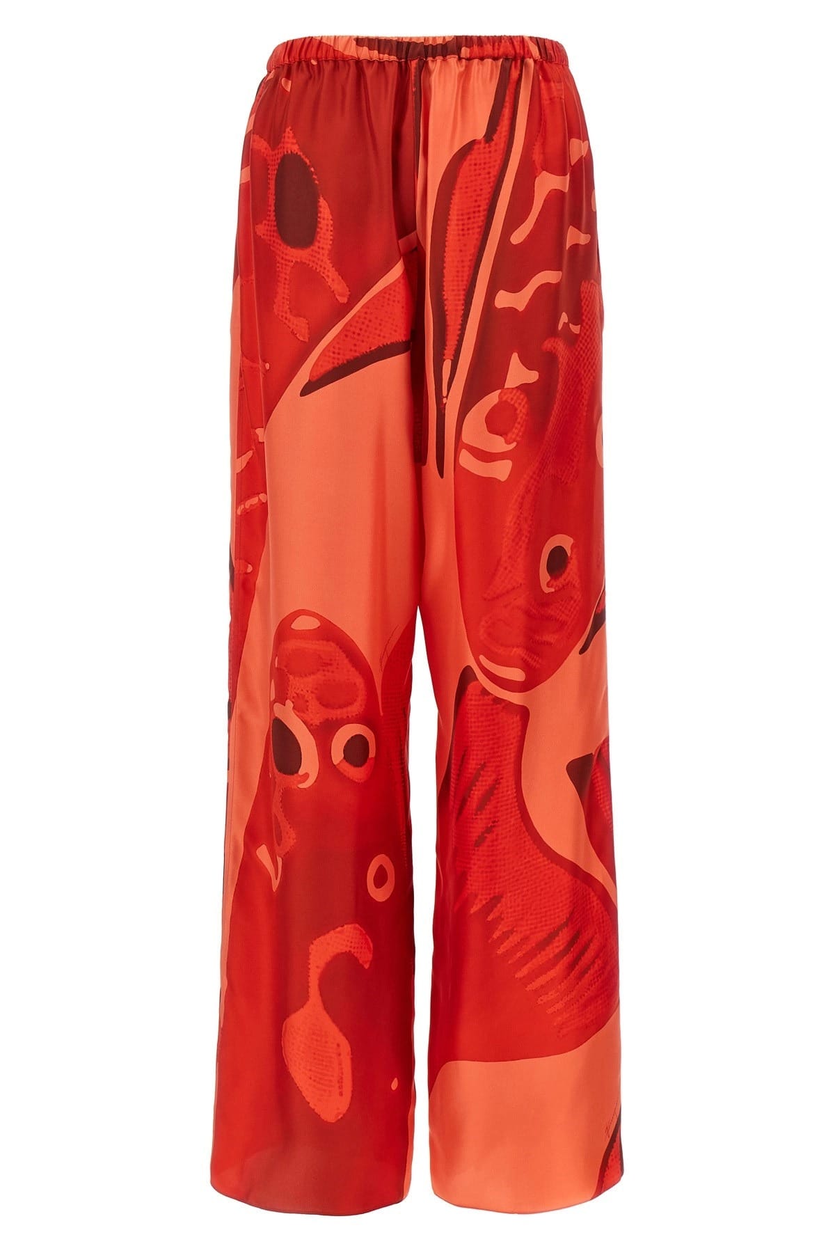 Ferragamo Ferragamo Palazzo Silk Pants