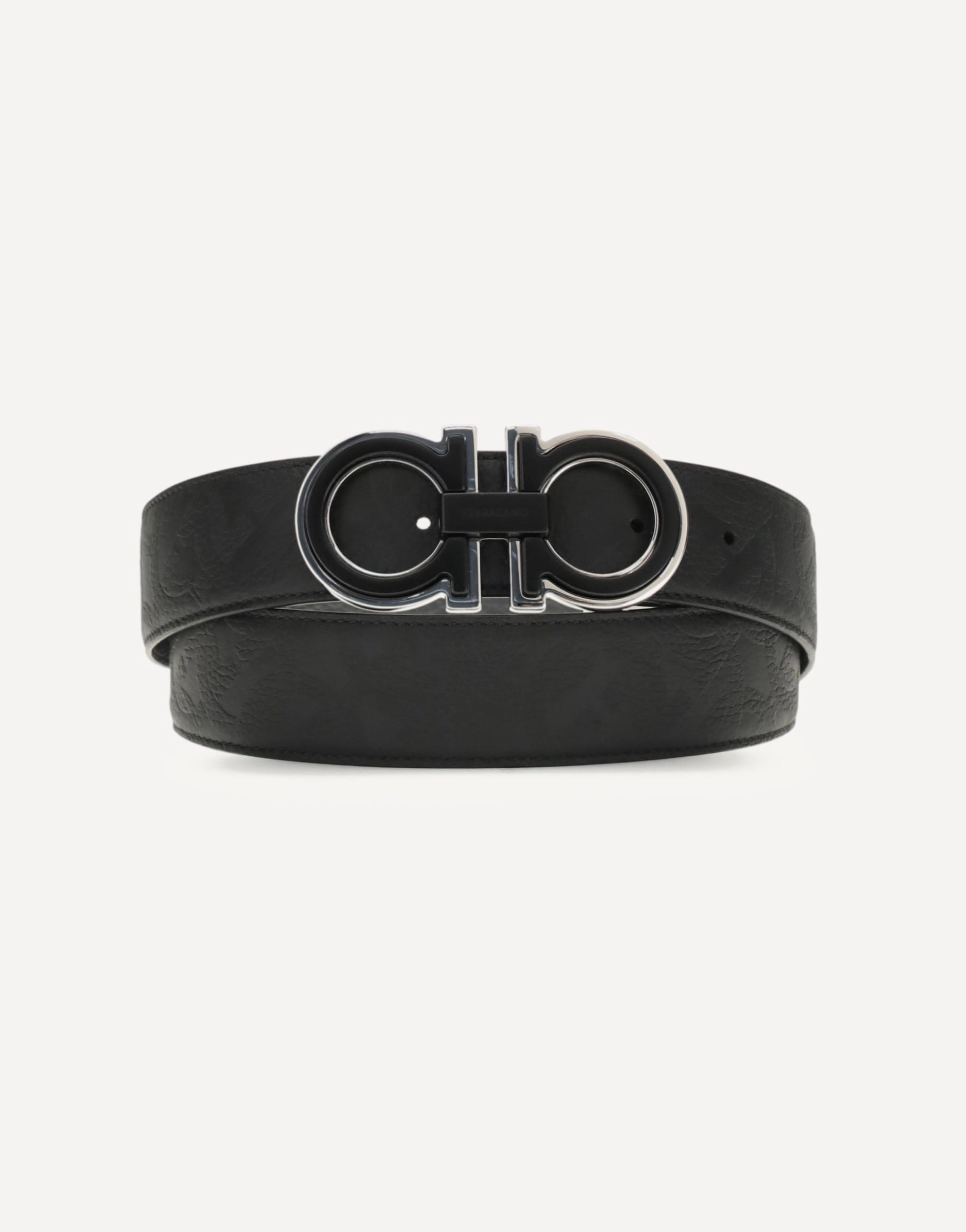 Ferragamo Reversible And Adjustable Gancini Belt