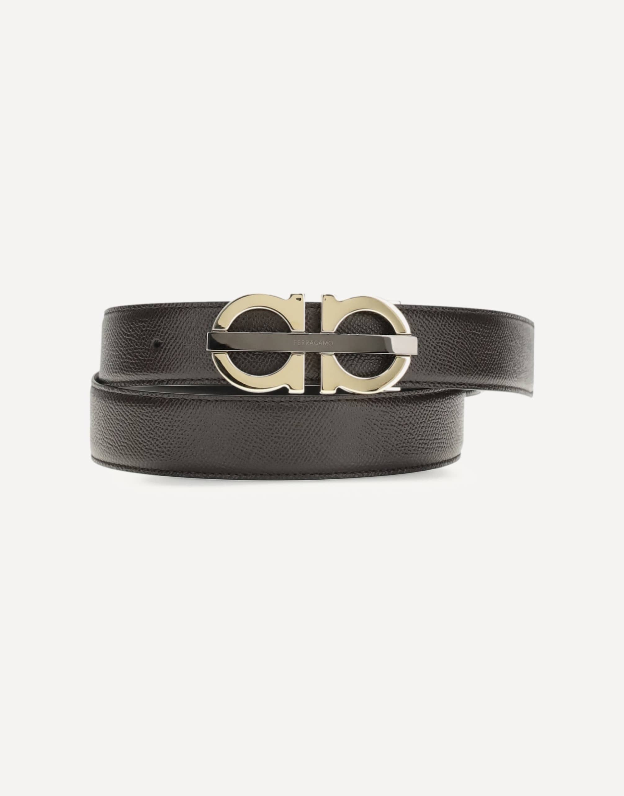 Ferragamo Reversible And Adjustable Gancini Belt