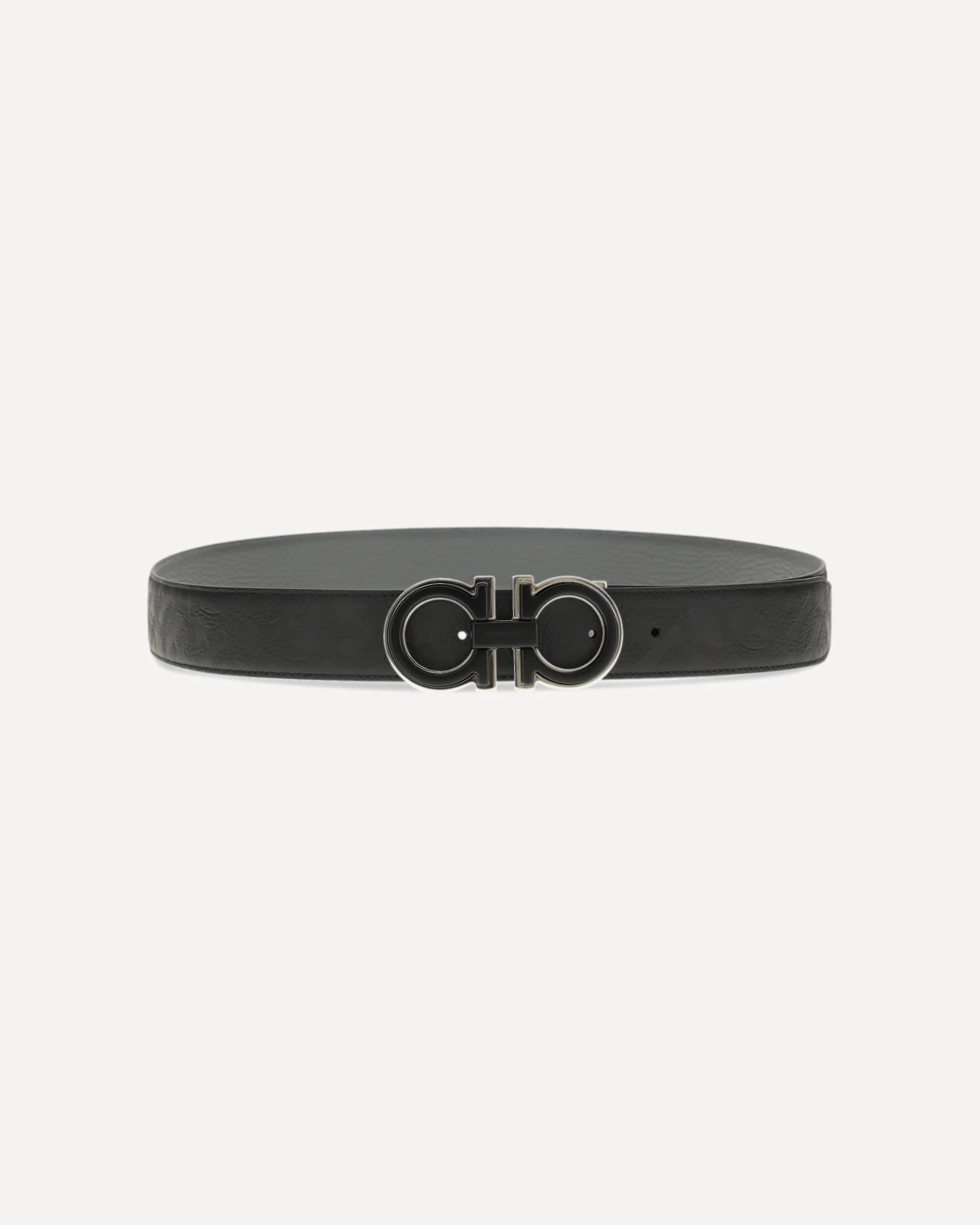 Ferragamo Reversible And Adjustable Gancini Belt - alternate view