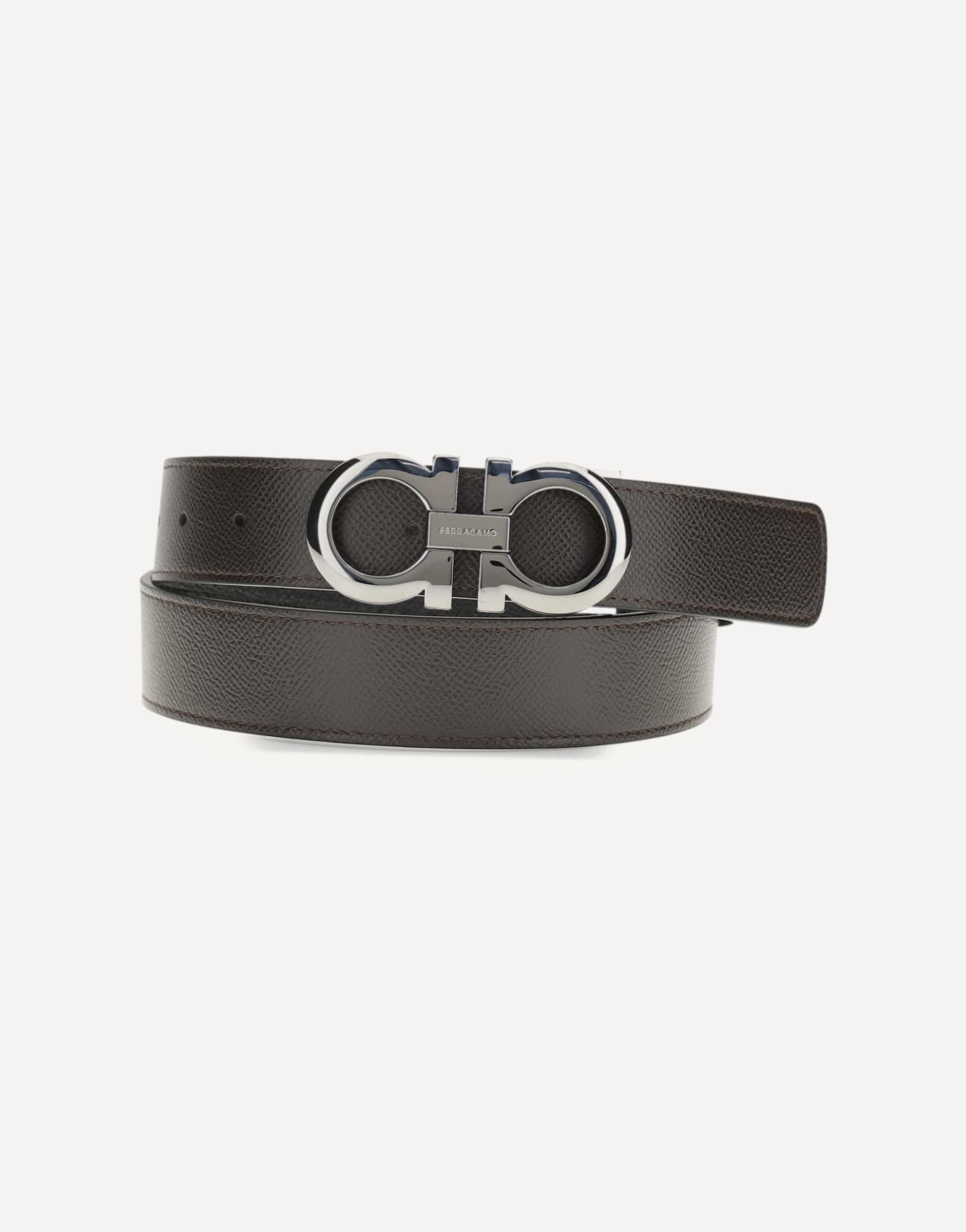 Salvatore Ferragamo 黒6.5C Ferragamo Cinto Reversível | Sendegaro BR