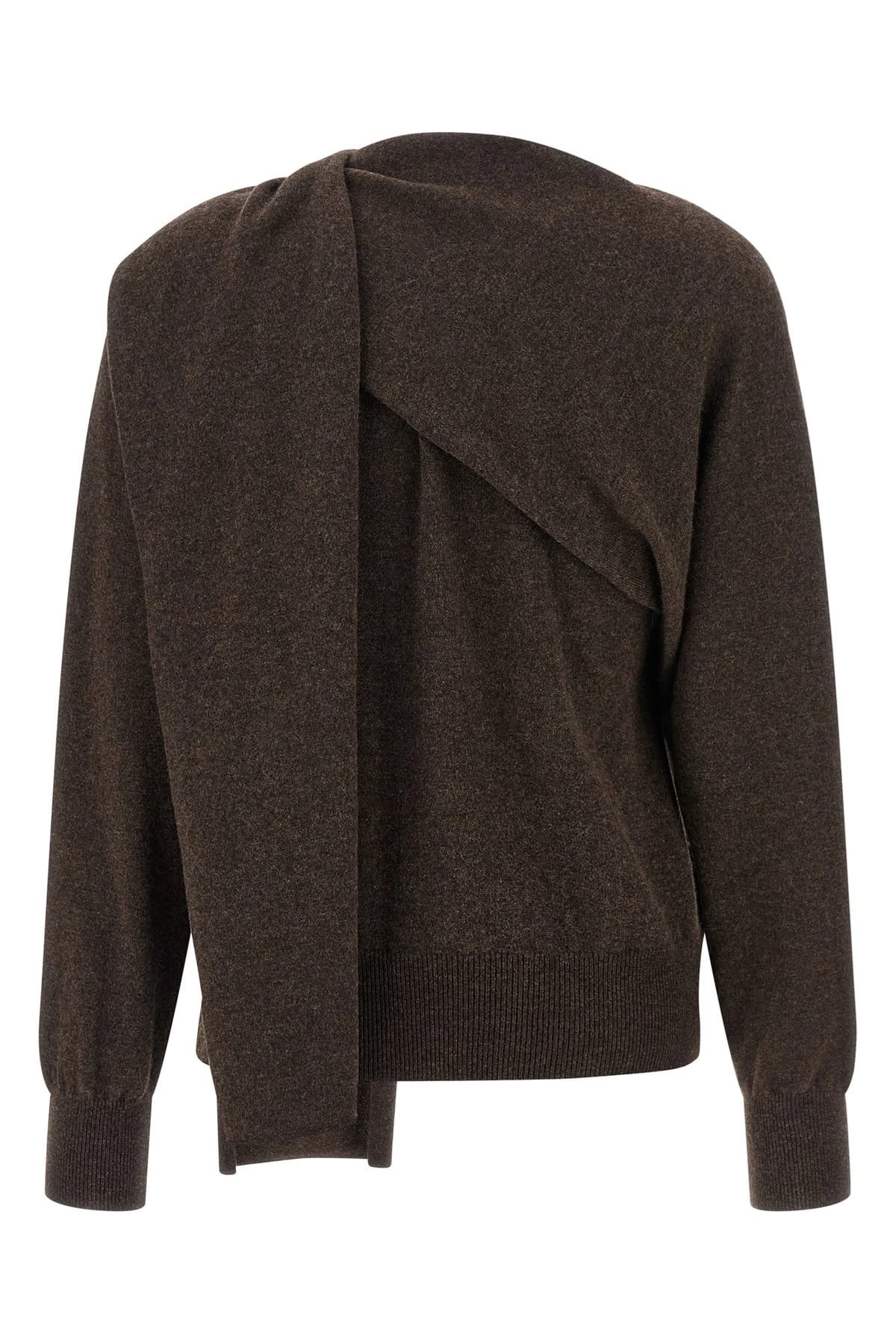 Ferragamo Ferragamo Scarf Insert Cashmere Cardigan