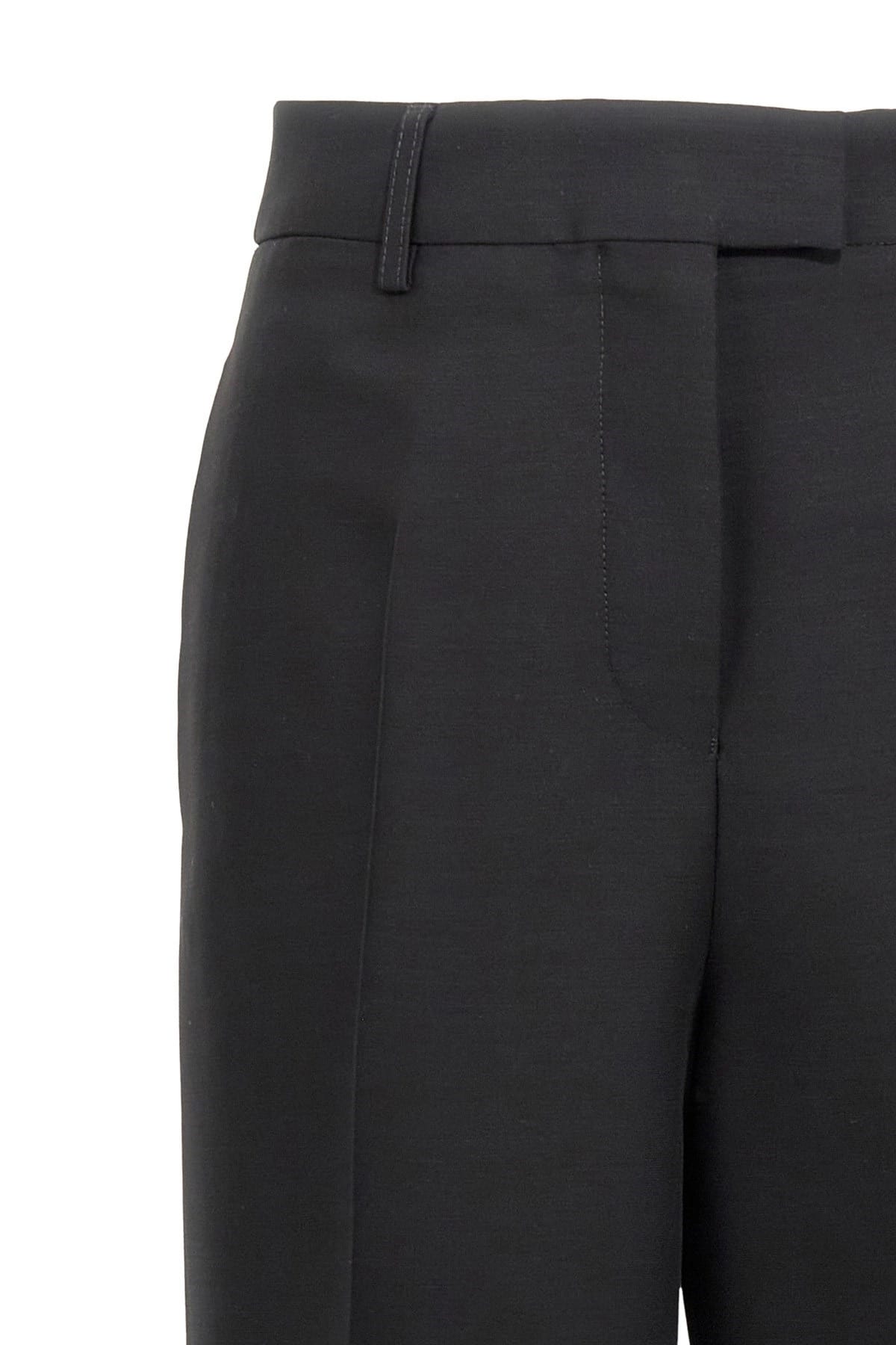 Ferragamo Ferragamo Stretched Pleated Trousers