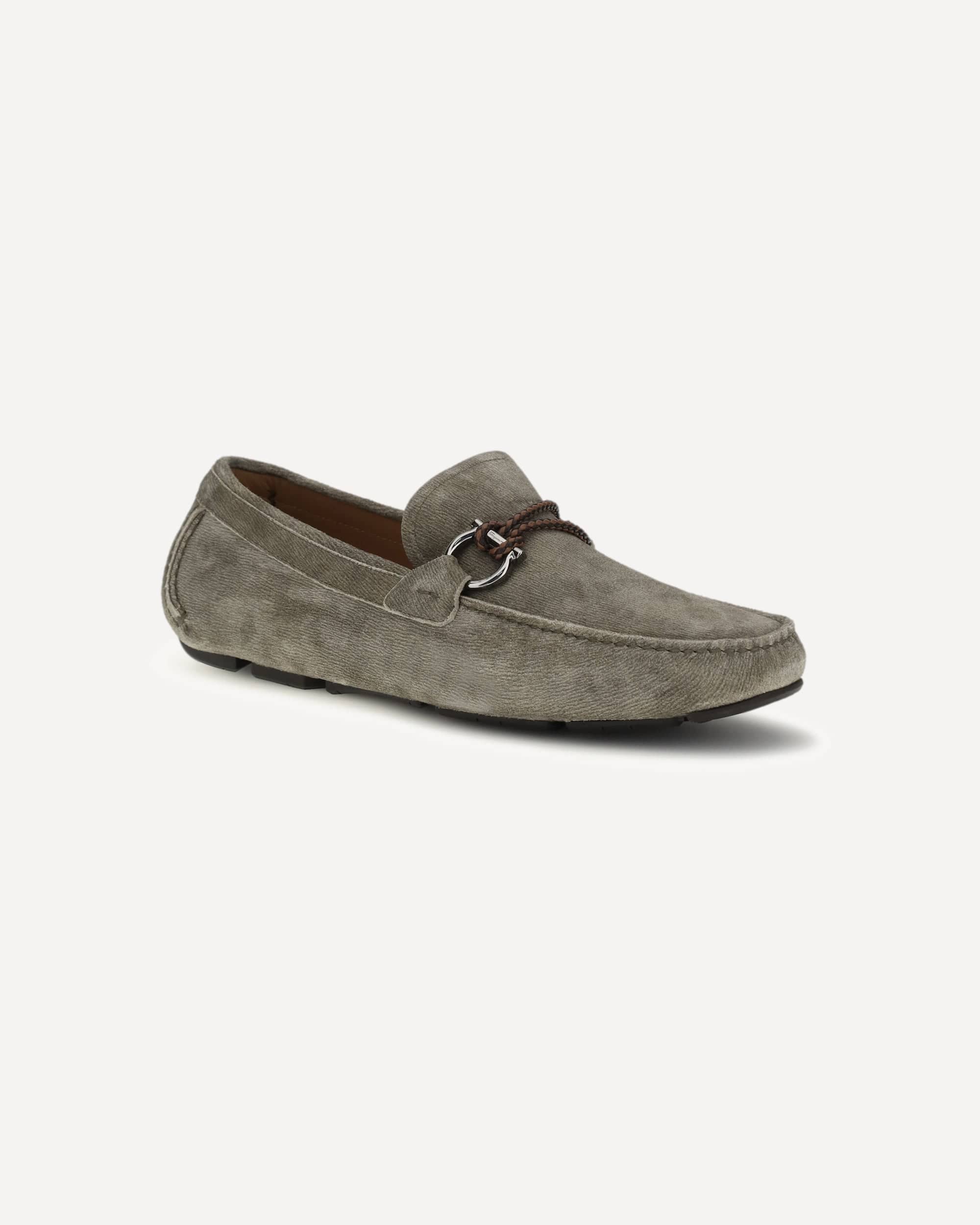 Ferragamo Suede Loafer