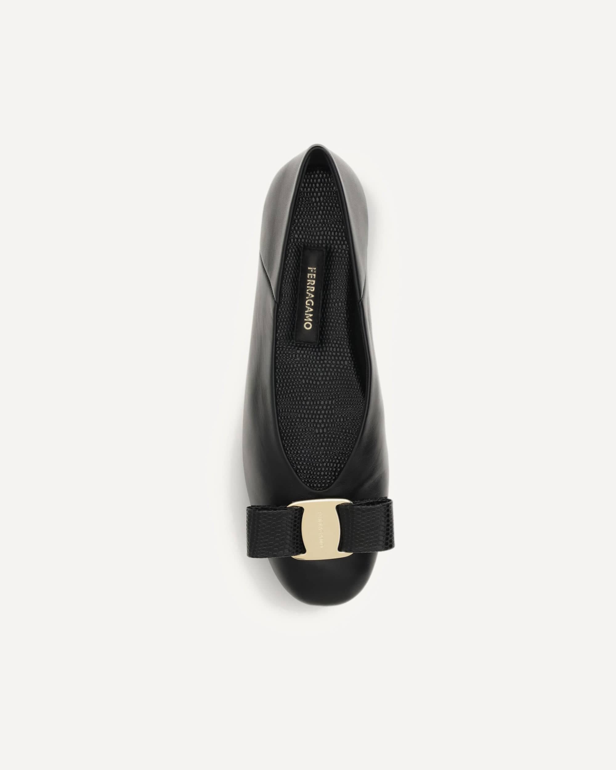 Ferragamo Vara Bow Ballerinas
