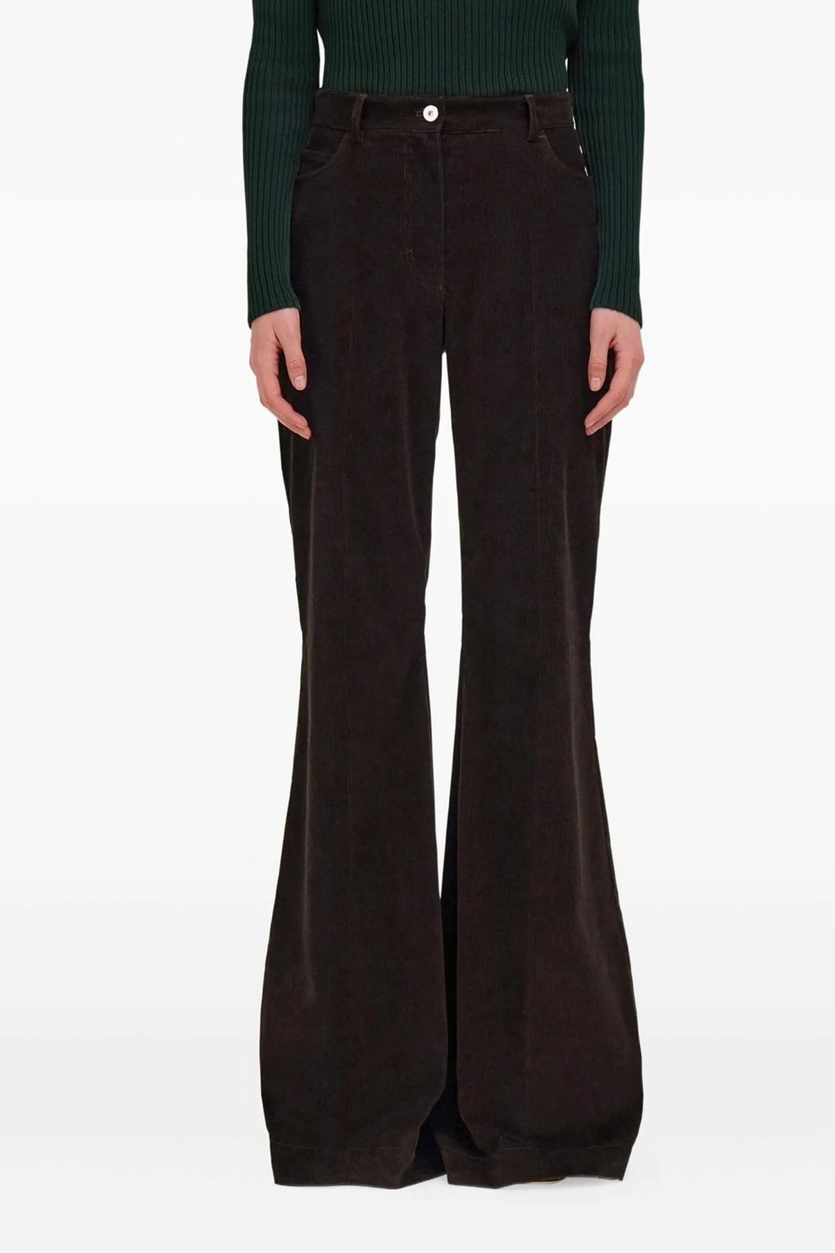 Ferragamo بنطال مخملي Ferragamo - alternate view