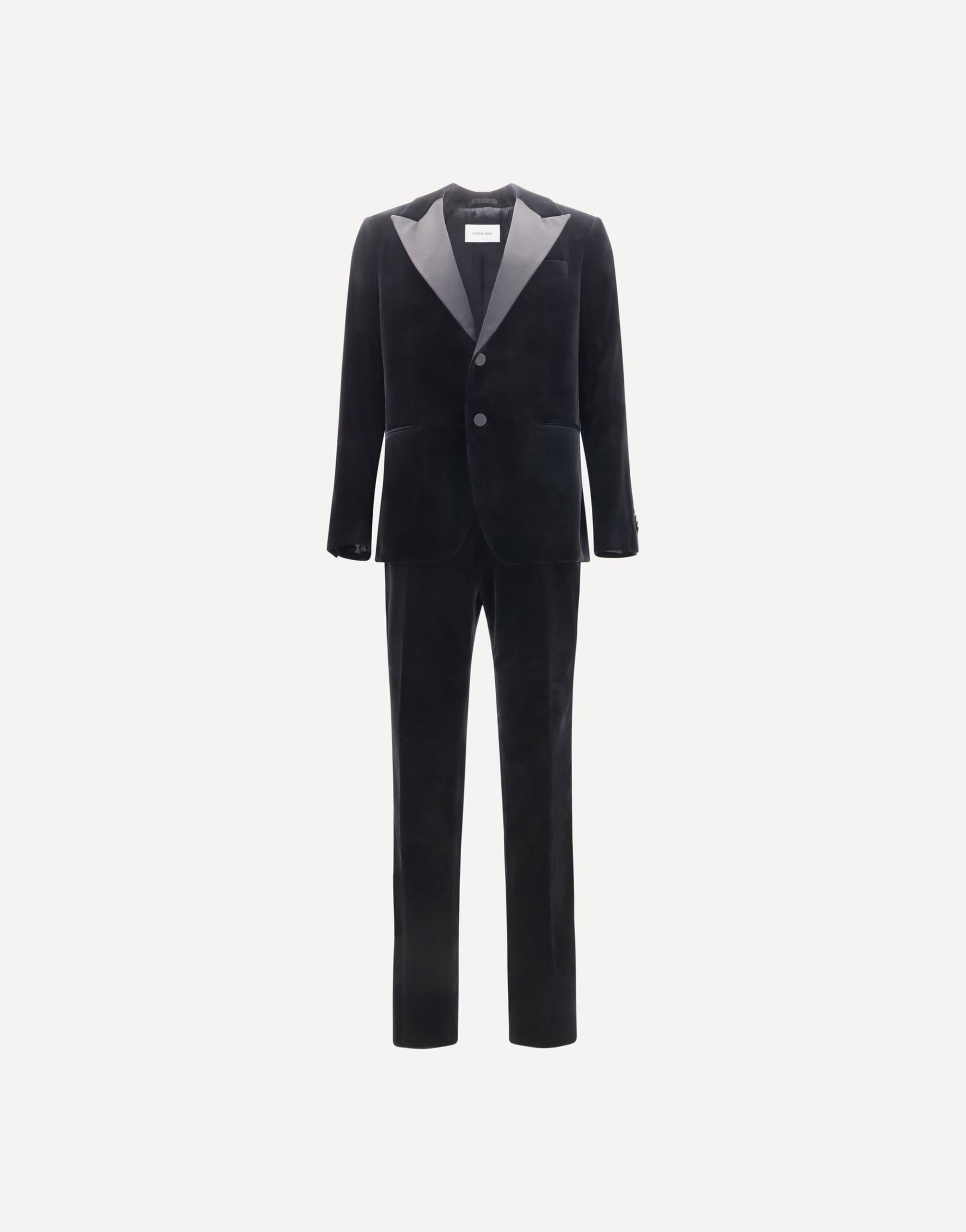 Ferragamo Ferragamo Velvet Tuxedo Suit