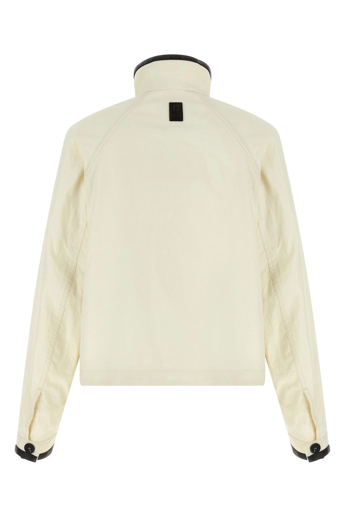 Ferragamo Ferragamo White Tech Linen Jacket